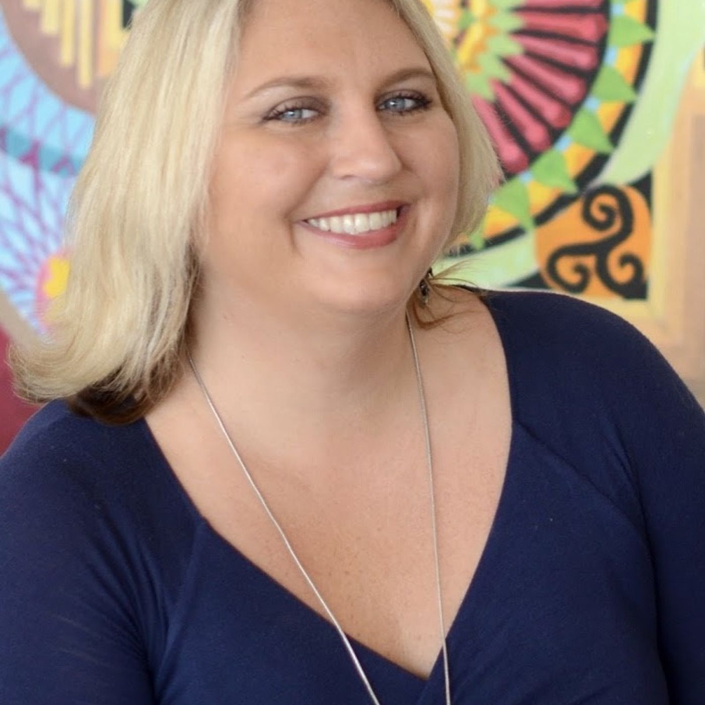 Author/entrepreneur Amy Herrig talks about her book No More Dodging Bullets! episode artwork