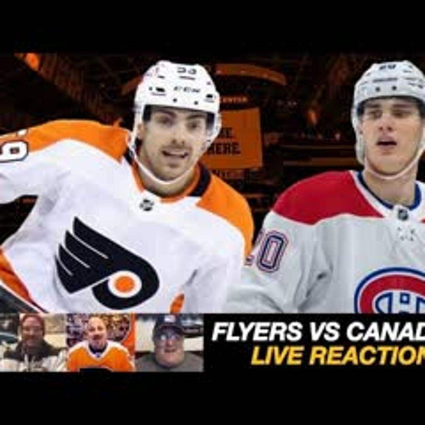 Flyers vs Canadiens LIVESTREAM REACTIONS | Philadelphia Flyers vs Montreal Canadiens | NHL Updates episode artwork