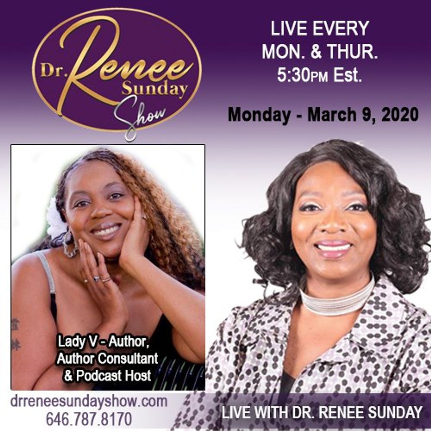 Dr. Renee Sunday\'s show