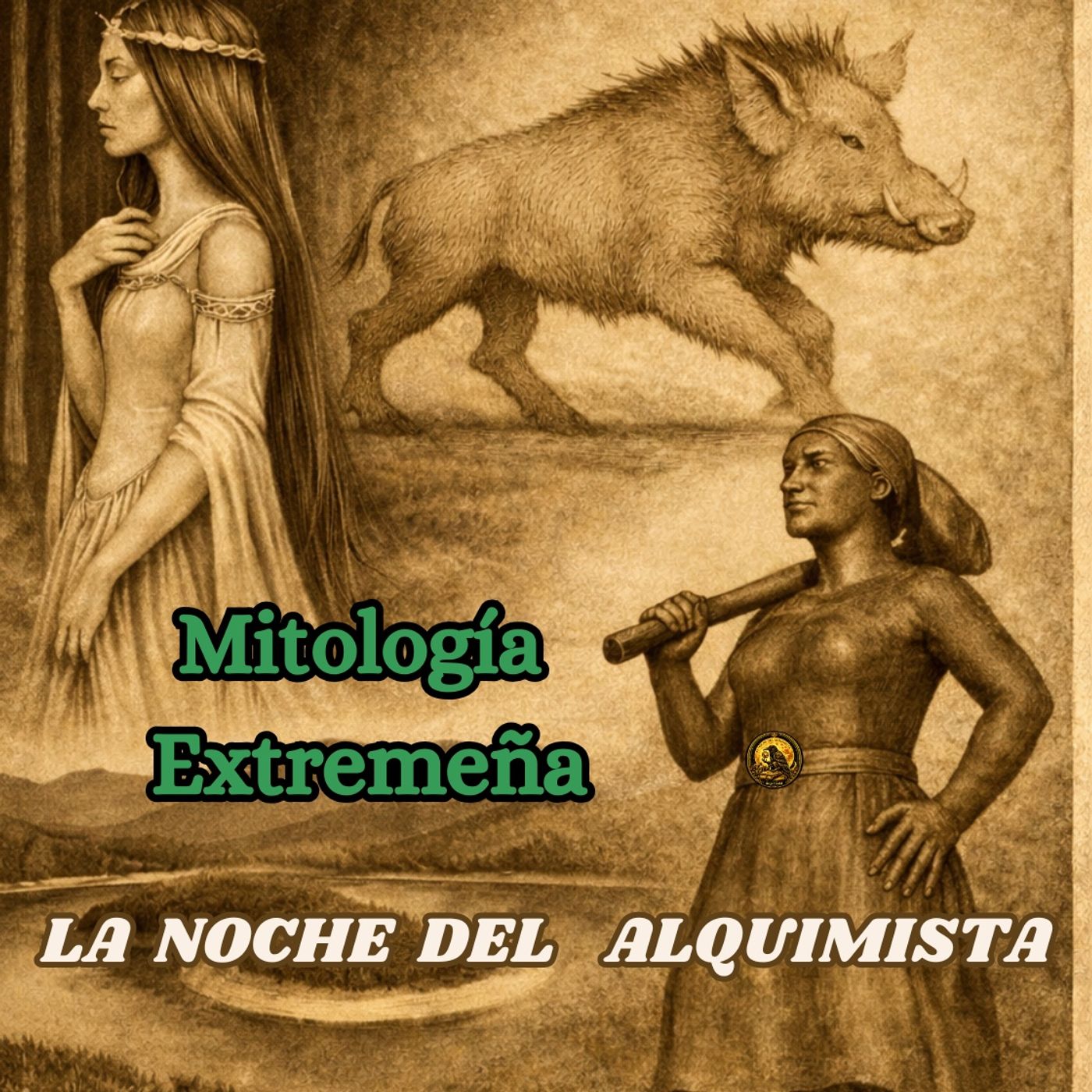 Portada de La Noche Del Alquimista