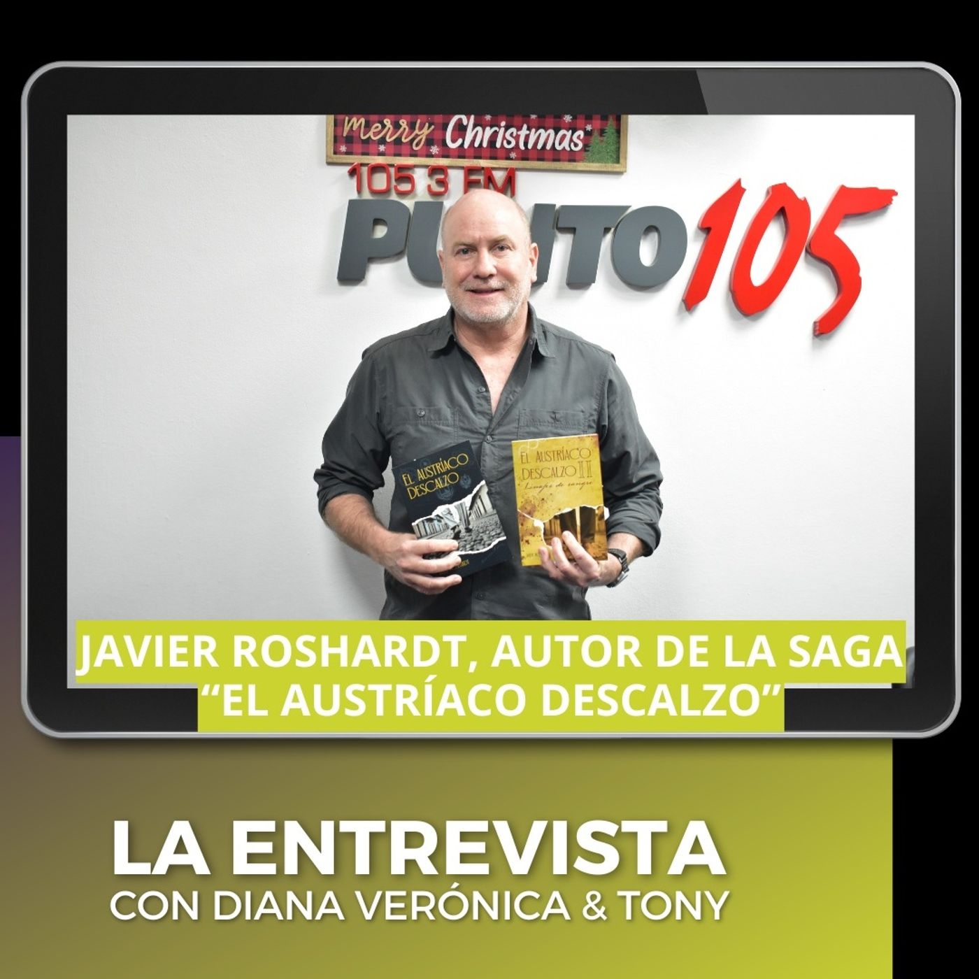 Javier Roshardt, Autor de la saga “El austríaco descalzo”