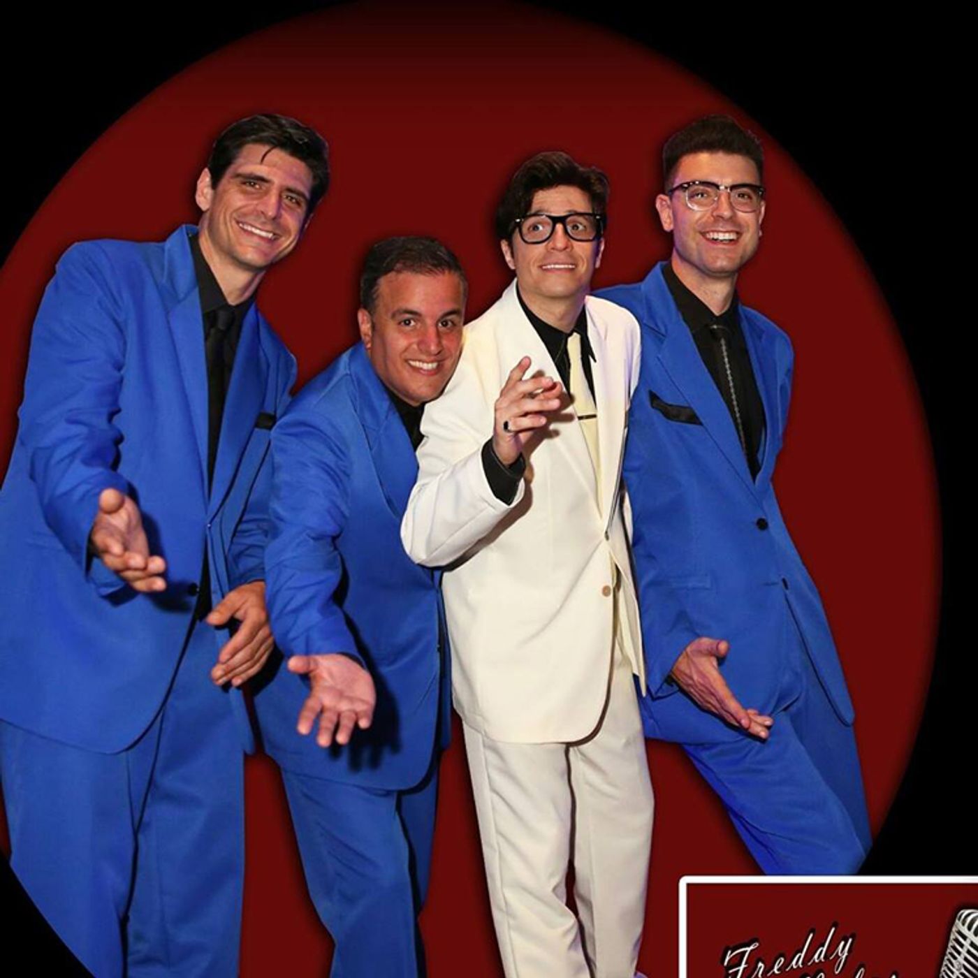 Singer Freddy Velas of Freddy Velas and the Silvertones is my very special guest with “DooWop in the USA” episode artwork