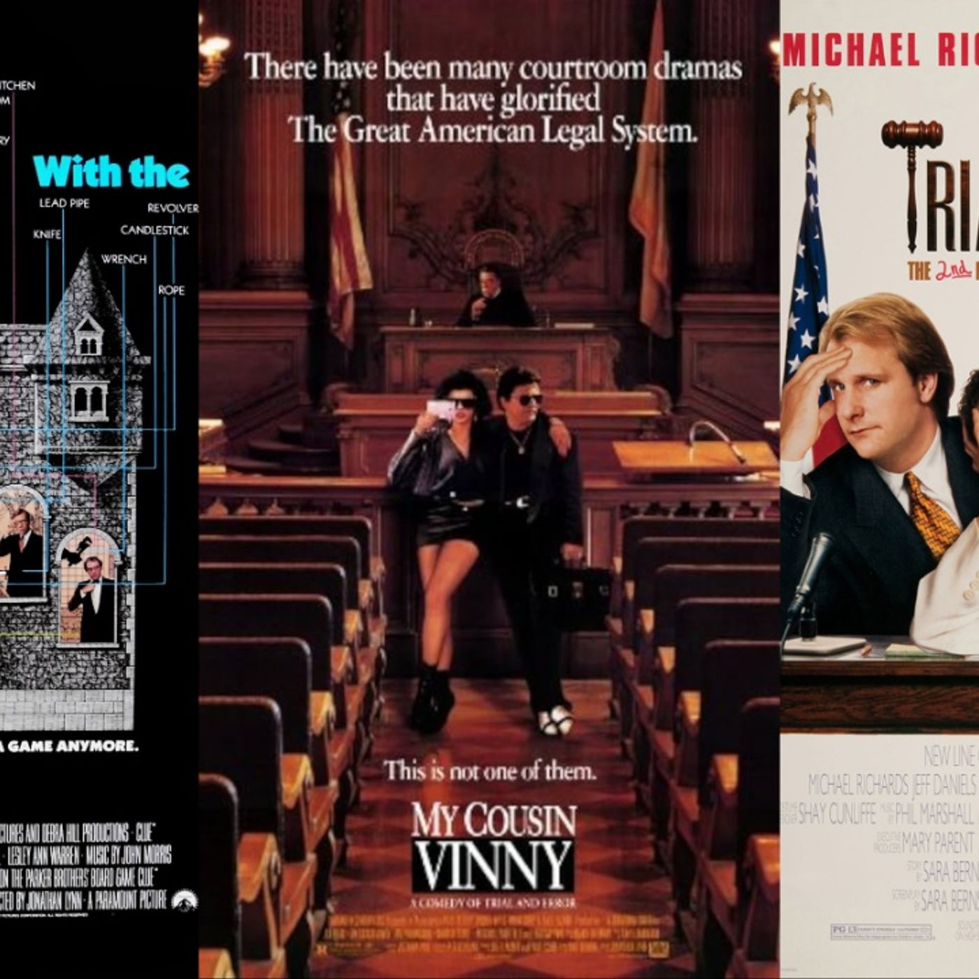 Triple Feature: Clue/My Cousin Vinny/Trial and Error Triple Feature: Clue/My Cousin Vinny/Trial and Error