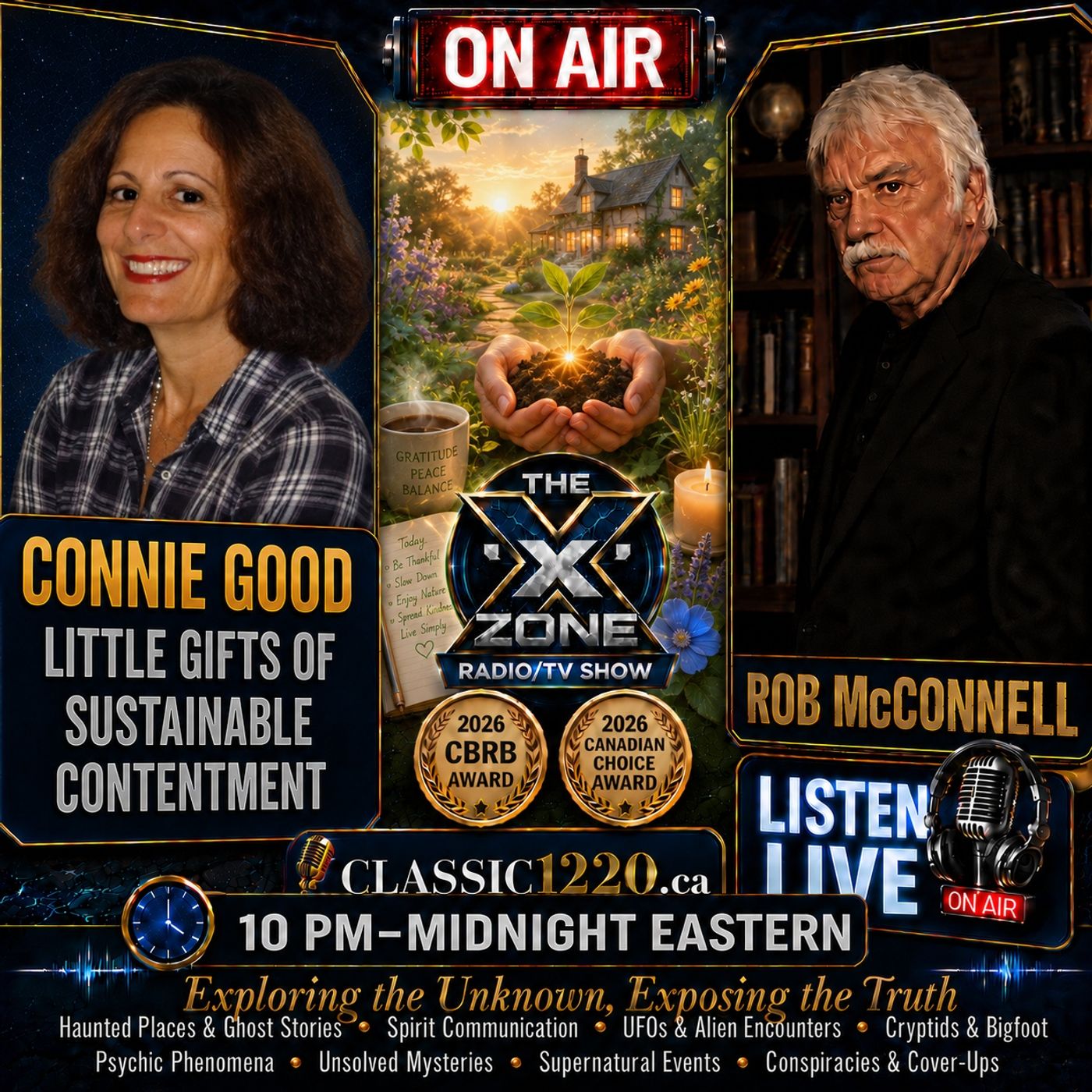 Rob McConnell Interviews - CONNIE GOOD - Little Gifts of Sustainable Contentment episode artwork