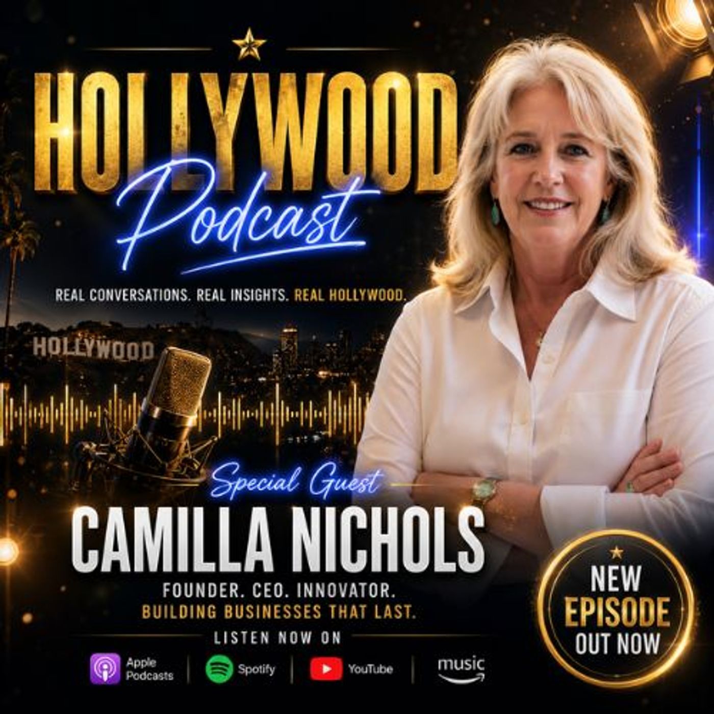 Inside the Swift-Kelce Wedding Chaos, Brad & Ines Go Public, plus Simple Things CEO Camilla Nichols episode artwork
