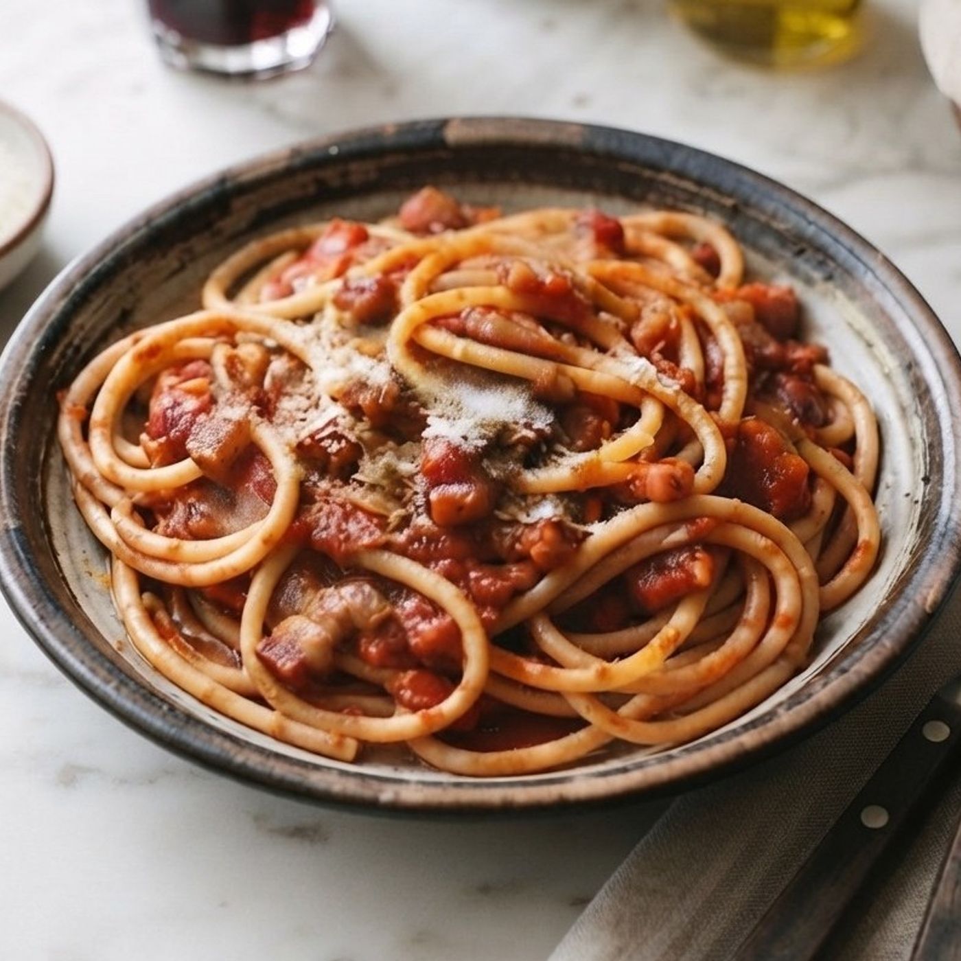 Bucatini all’amatriciana episode artwork