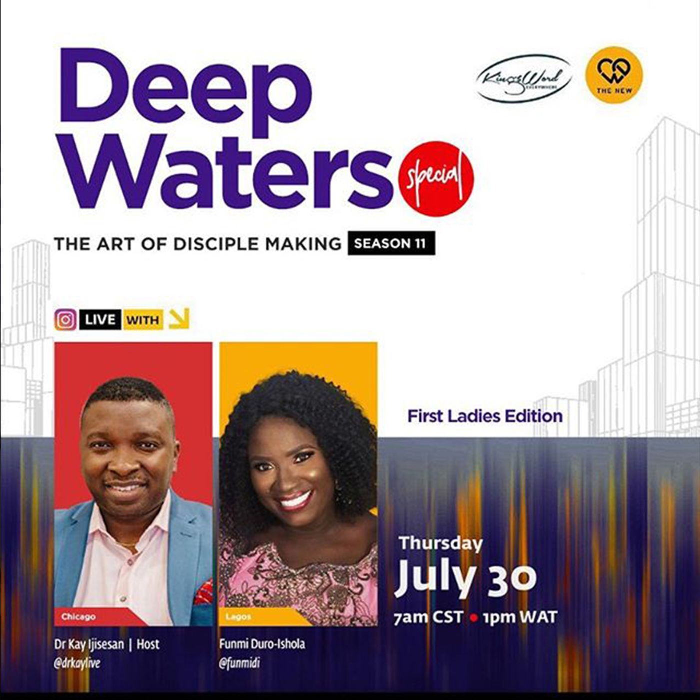 The Art of Disciple Making S11 E4 First Ladies Edition - Dr Kay Ijisesan with Funmi Duro-Ishola episode artwork