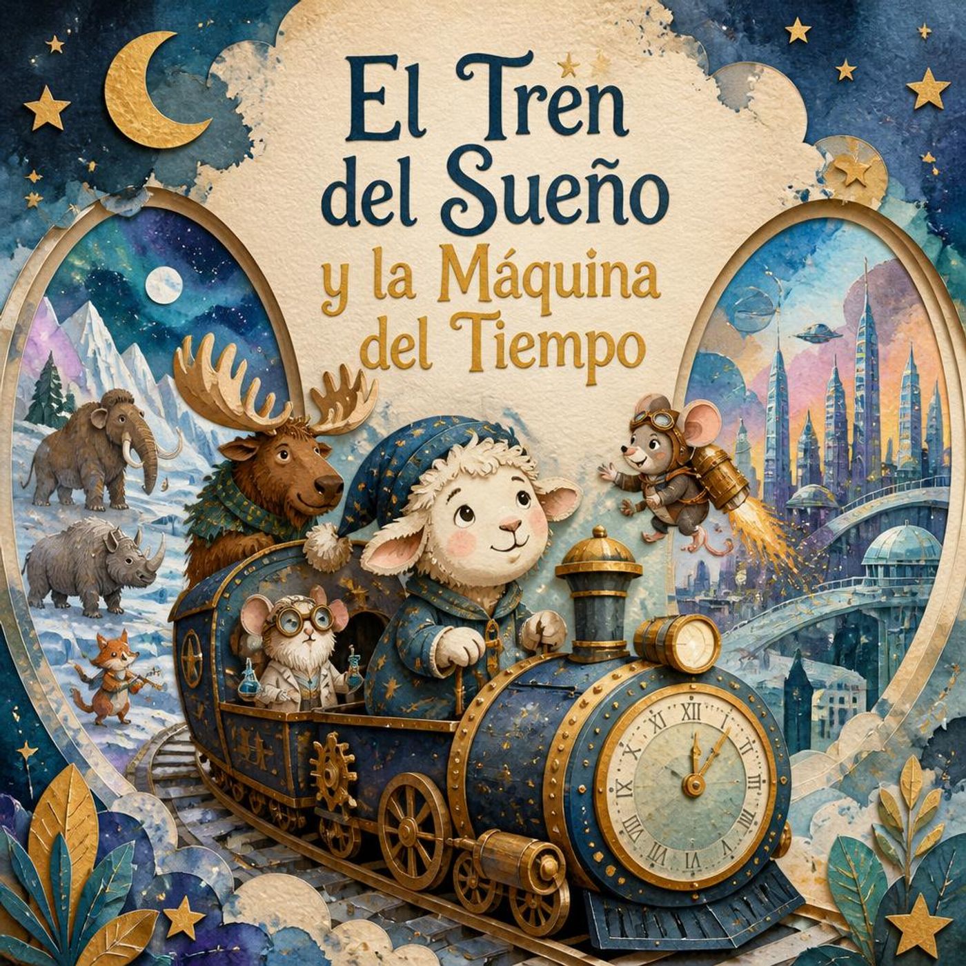 【Cuento Original】 Lambden y el asombroso viaje en la máquina del tiempo del sueño ｜ (Una historia sobre la curiosidad y la magia de encontra episode artwork