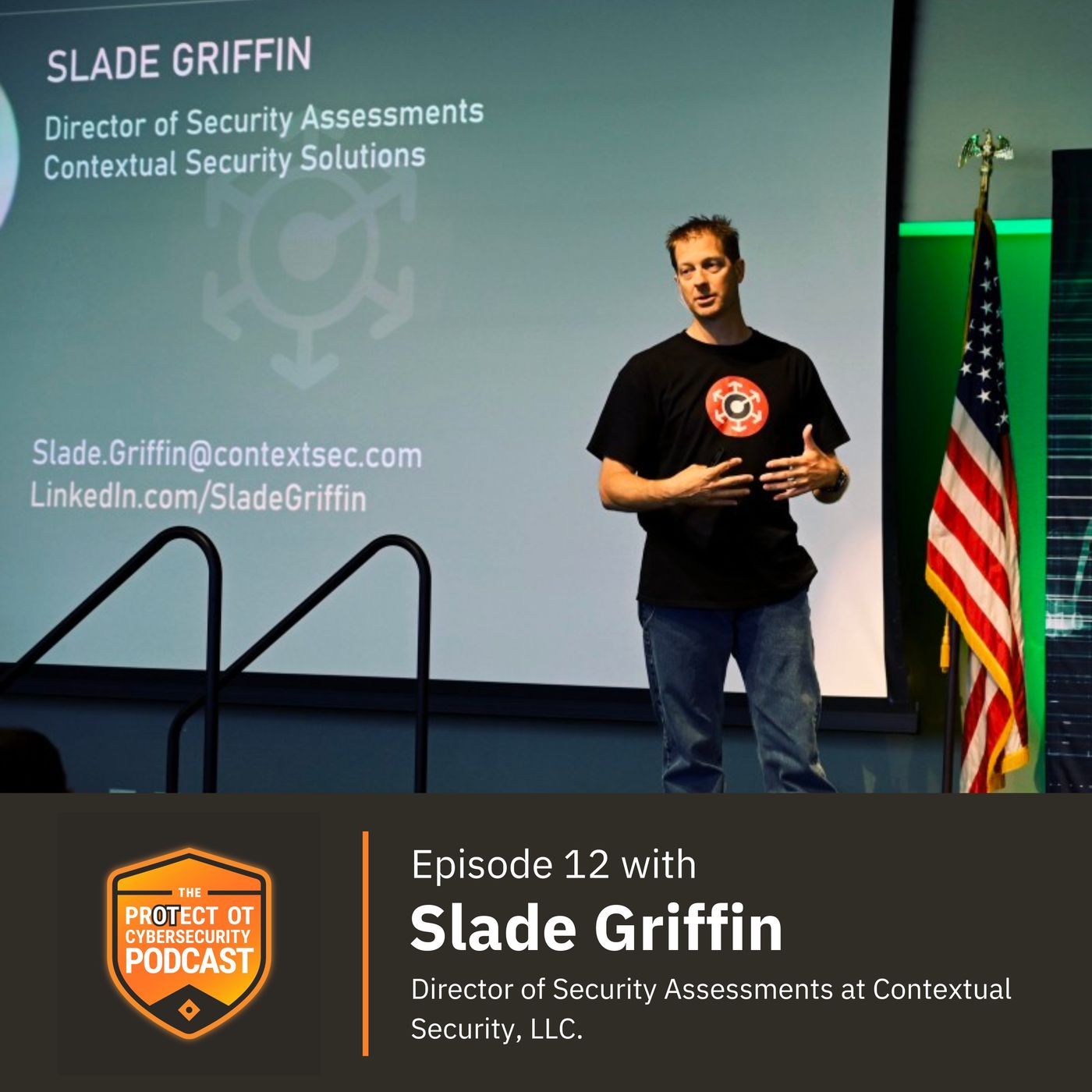 Slade Griffin: Securing the Industrial World - Challenges and Strategies for Cybersecurity Assessments episode artwork