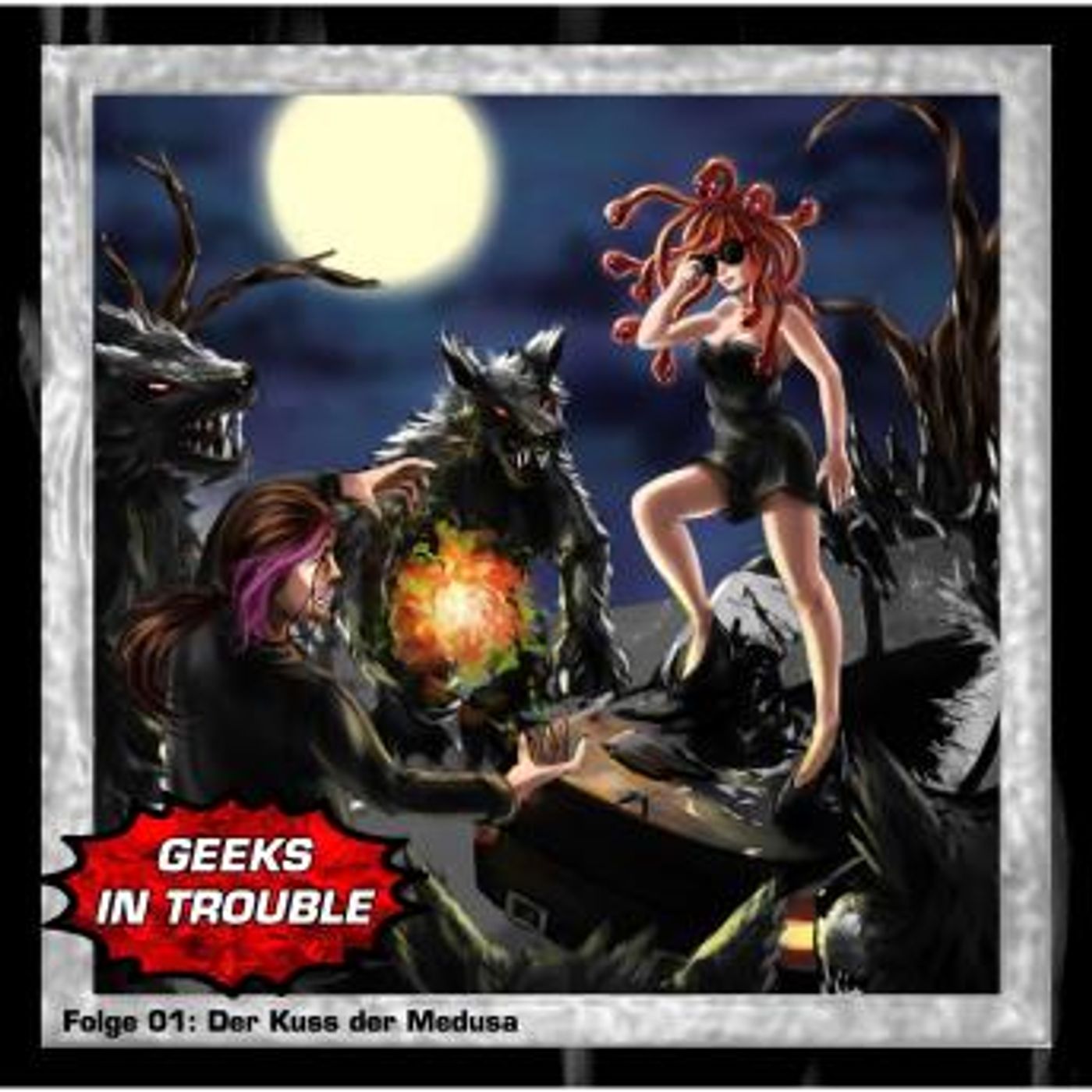 [German] - Geeks in Trouble, Folge 1: Der Kuss der Medusa by Paul-Simon Ramm episode artwork