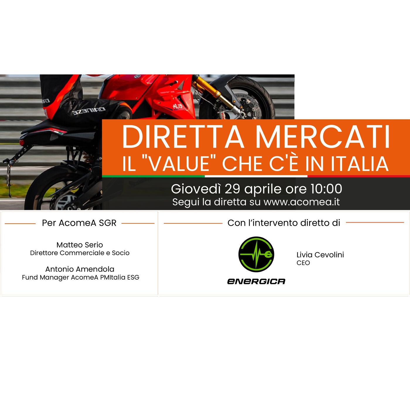 AcomeA SGR - Diretta Mercati