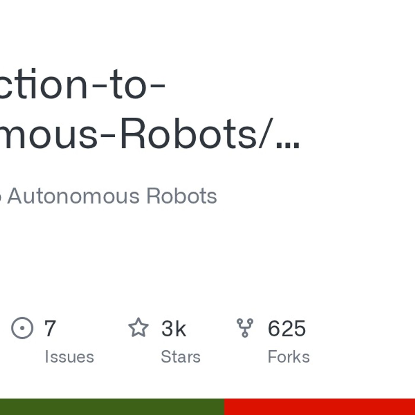 GitHub - Introduction-to-Autonomous-Robots/Introduction-to-Autonomous-Robots: Introduction to Autonomous Robots episode artwork