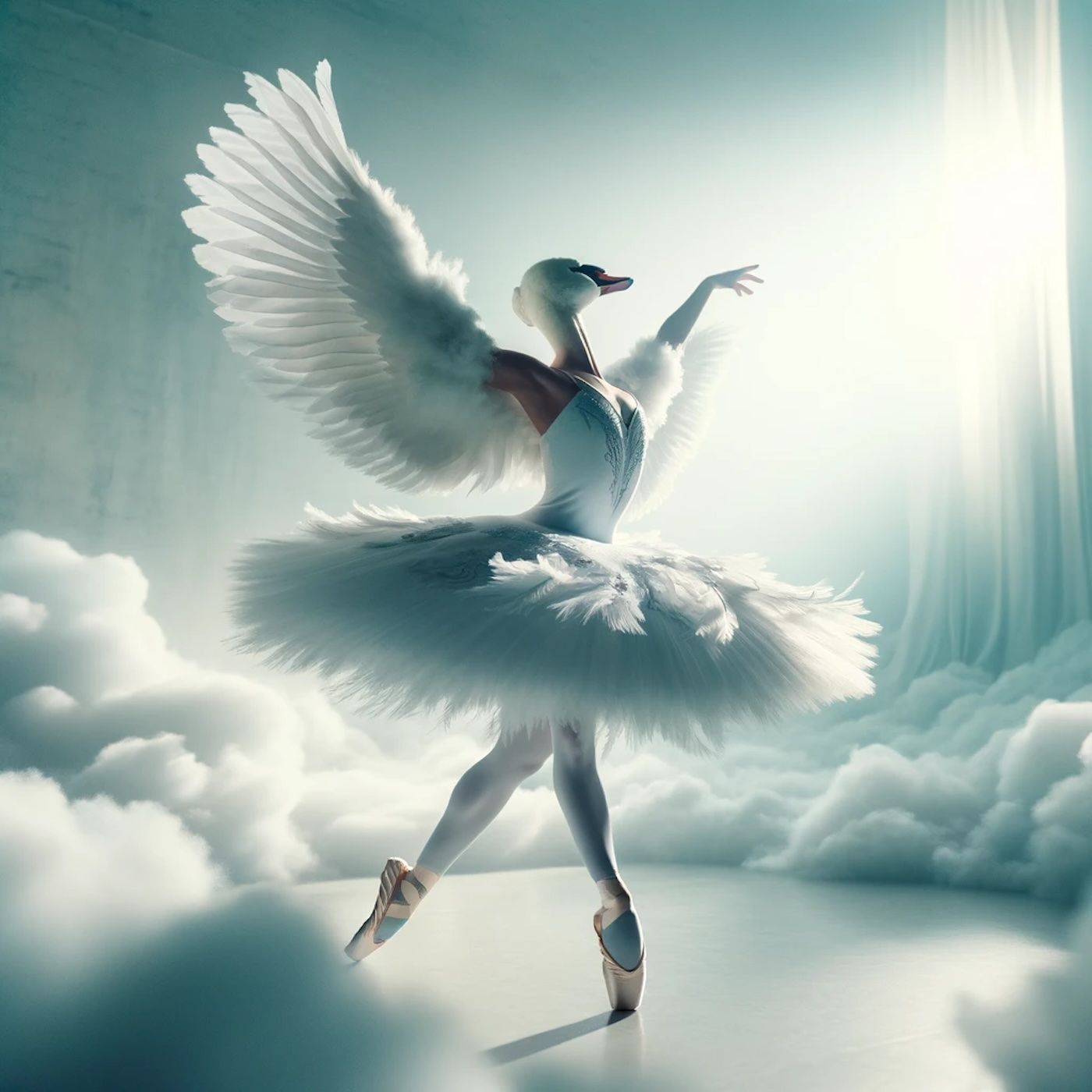 "I had the craziest dream last night. I was dancing the White Swan." episode artwork