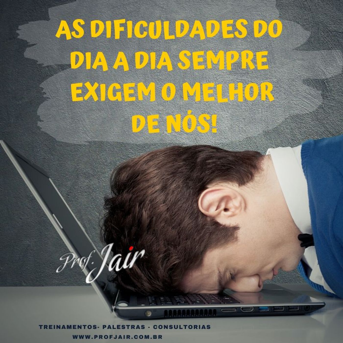 Palestrante Prof Jair