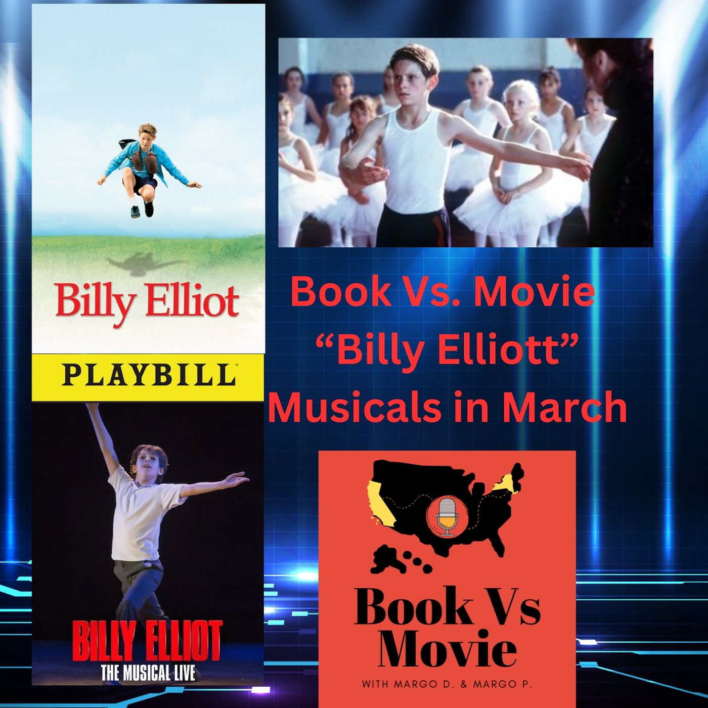 Billy Elliot (2000) Jamie Bell, Julie Walters, Gary Lewis, & the 2014 Musical Elton John & Lee Hall