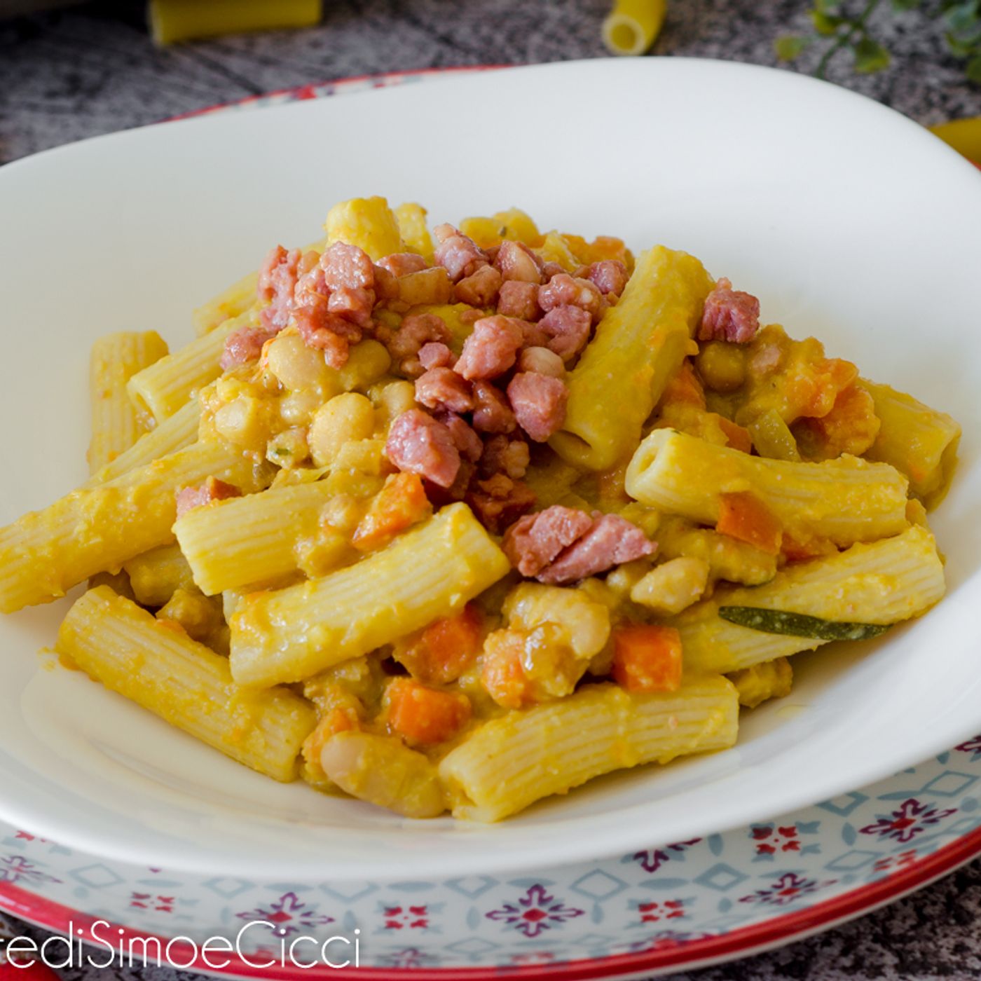 Pasta con crema di fagioli e pancetta episode artwork