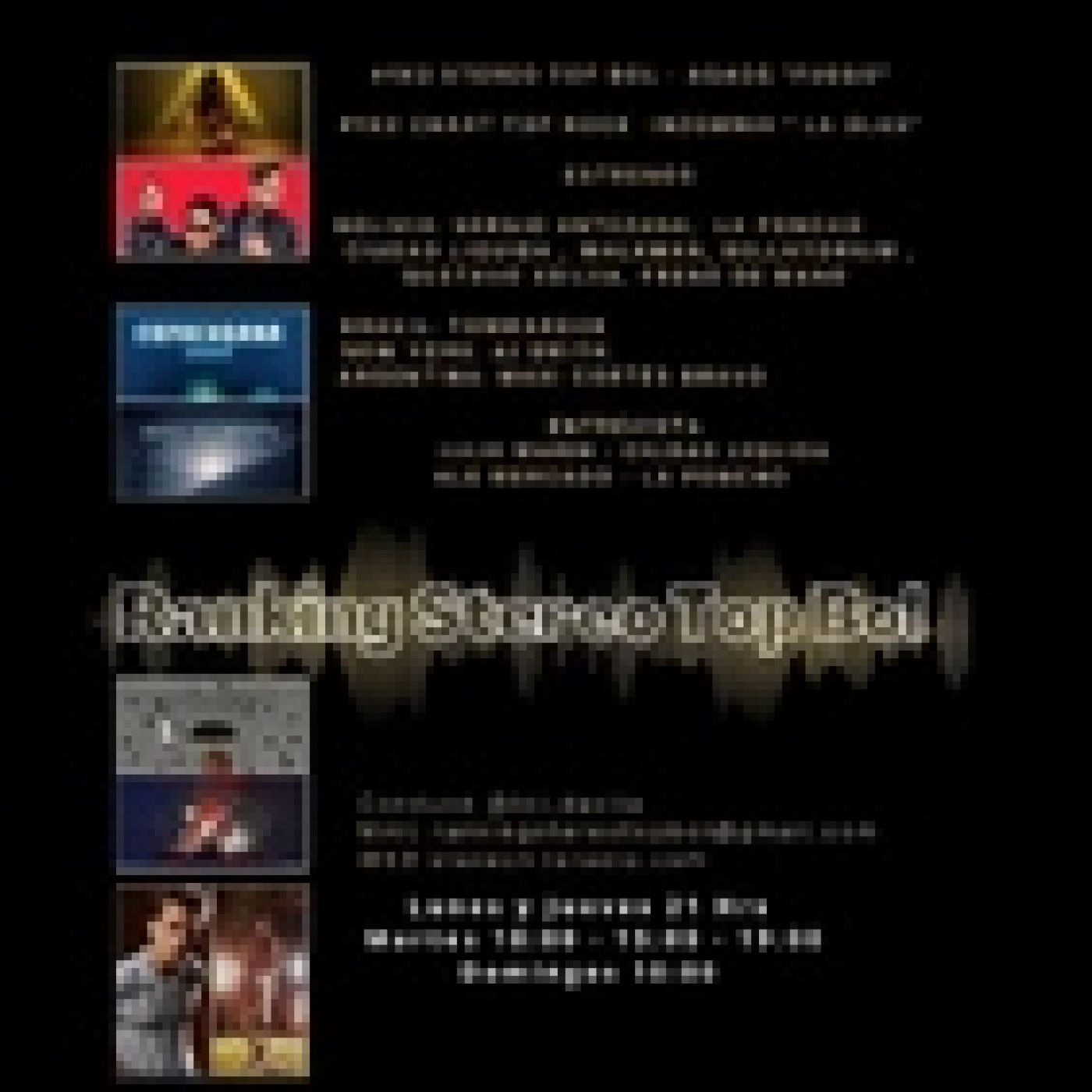 Podcast Nro 20 - 31 - julio - 2023 Ranking Stereo Top Bol episode artwork