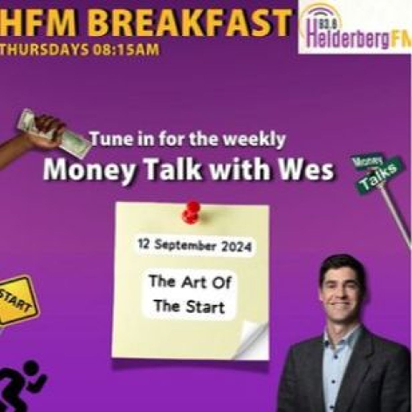 Money Talk With Wes On #HFMBreakfast - 12 September 2024 episode artwork
