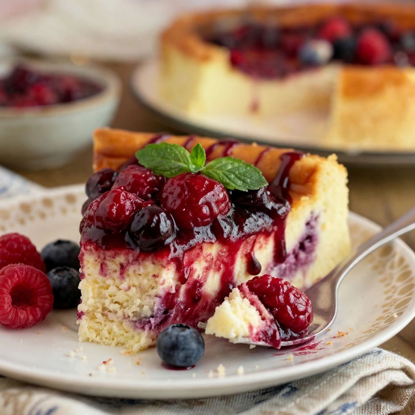 San Sebastian cheesecake con frutti rossi: la ricetta facile, cremosa e scioglievole episode artwork