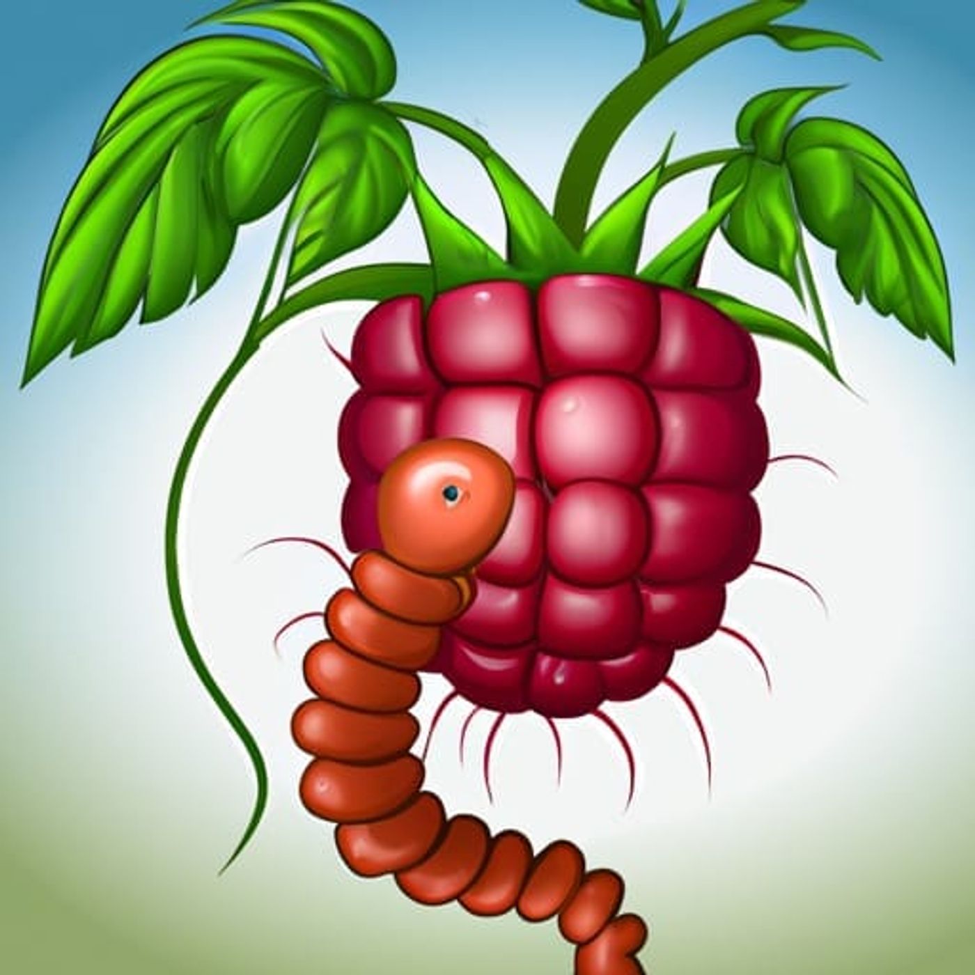 De frambozenworm | Onbekende Sprookjes