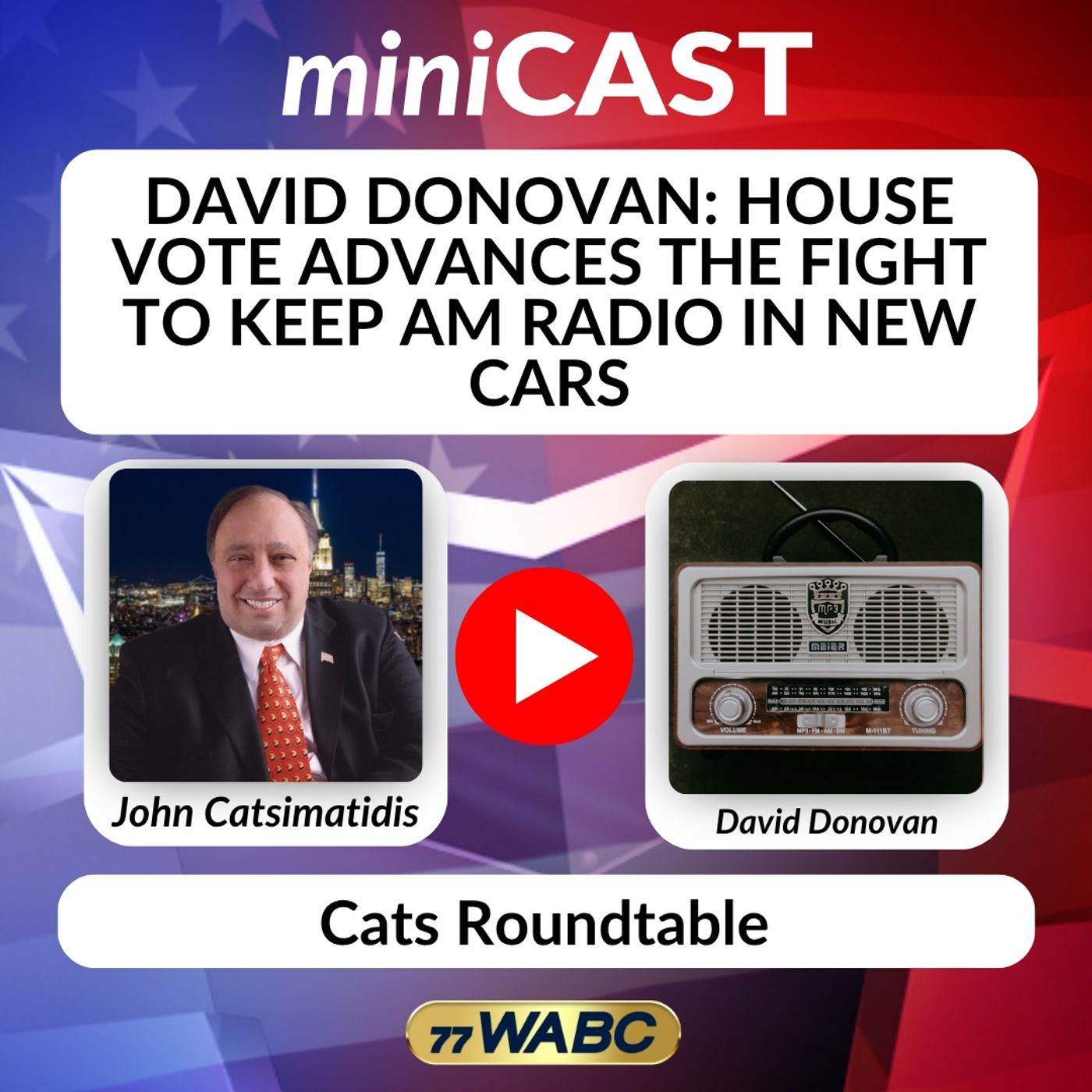 David Donovan: House Vote Advances the Fight to Keep AM Radio in New Cars