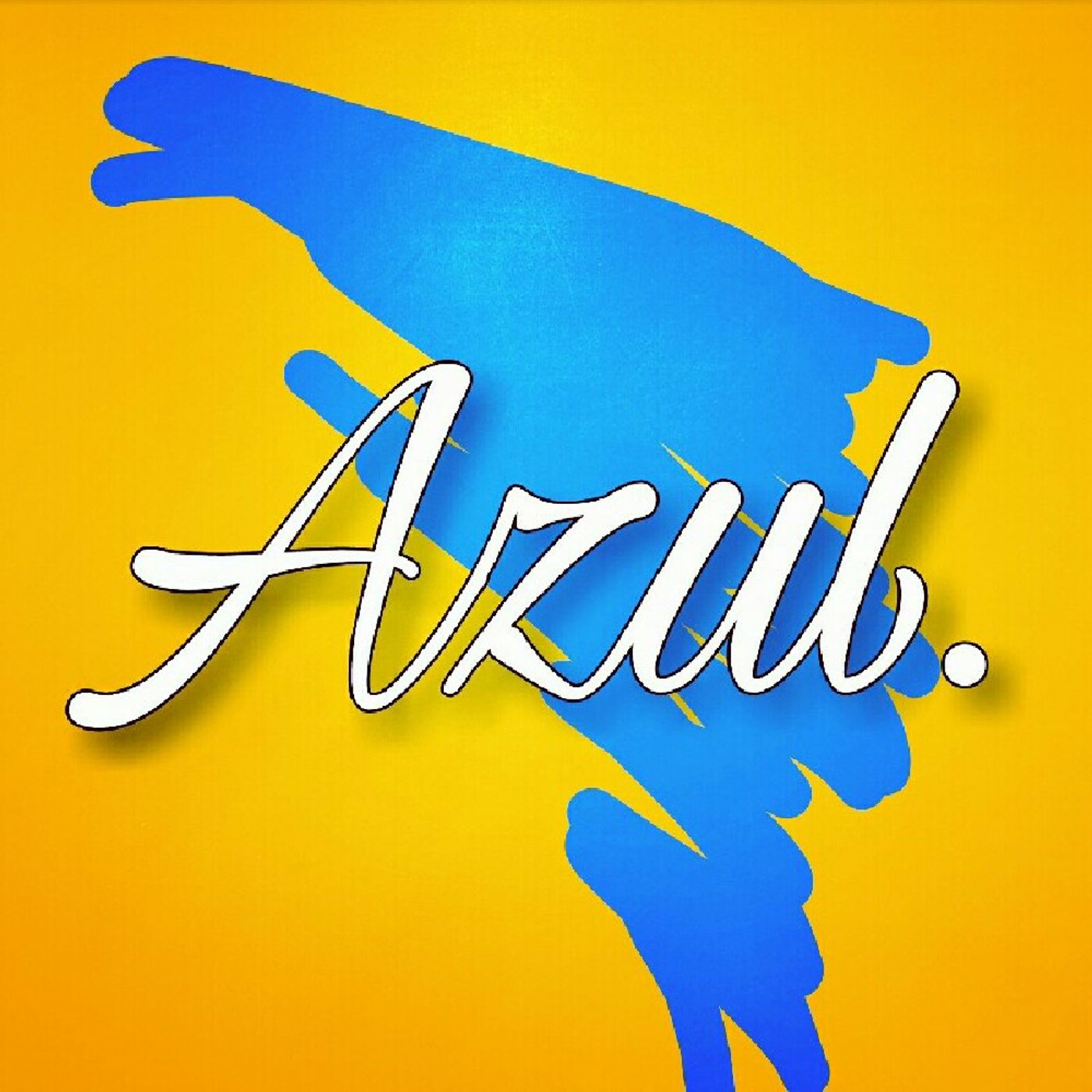 Azul.