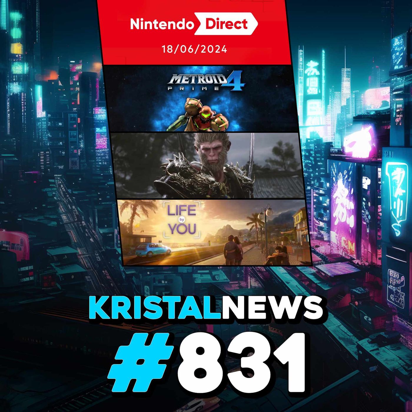 OGGI il NINTENDO DIRECT! | Un gioco CLAMOROSAMENTE CANCELLATO all'ultimo! ▶ #KristalNews 831 episode artwork