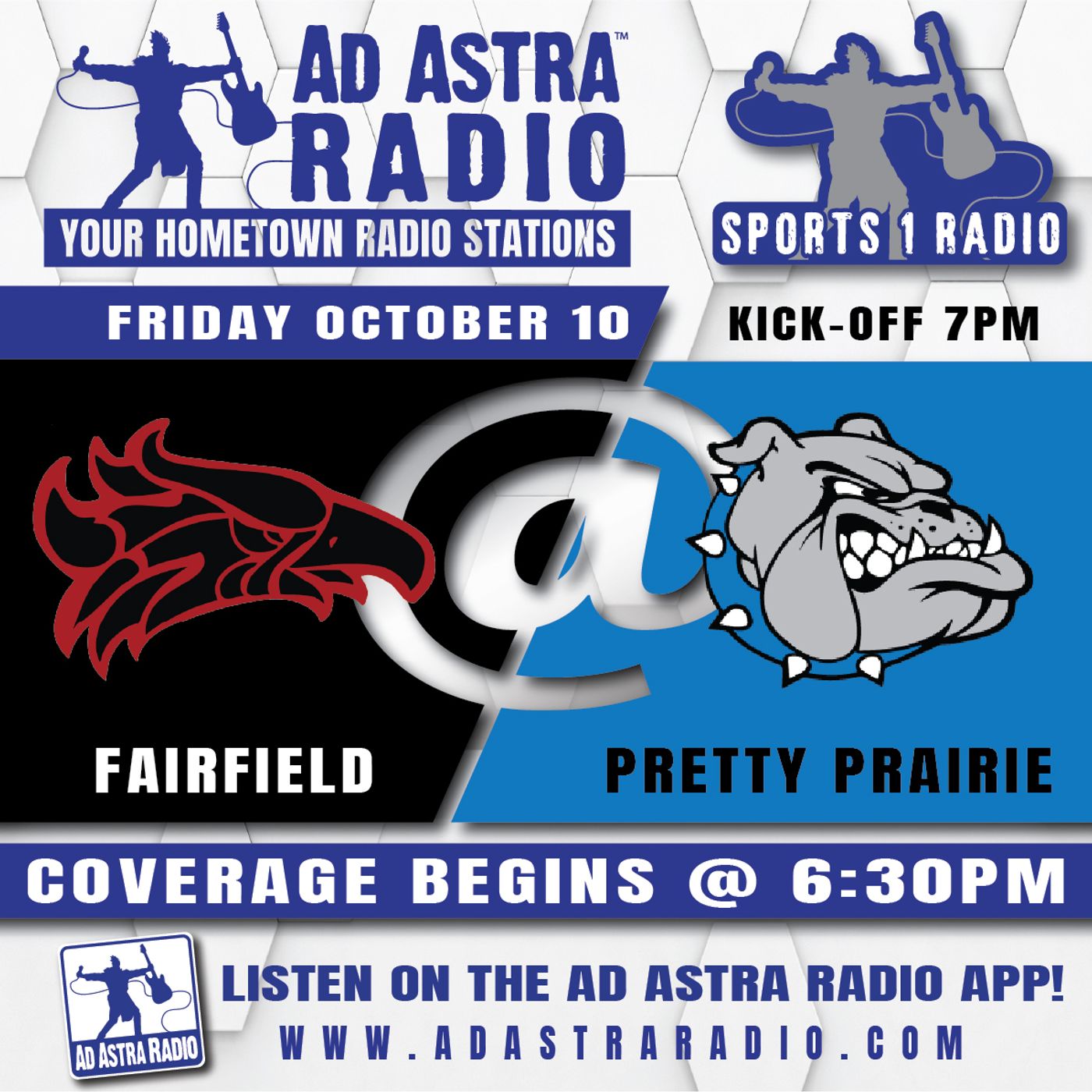 Fairfield Falcons at Pretty Prairie Bulldogs Football (October 10, 2025) episode artwork