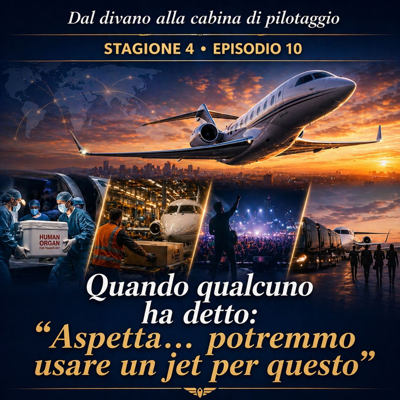 Aspetta... potremmo usare un jet per questo!