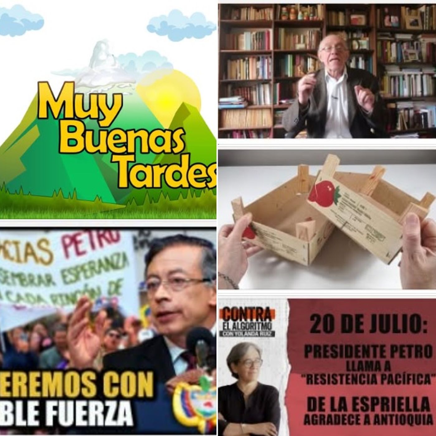 "Muy Buenas Tardes" Jul 22/26 episode artwork