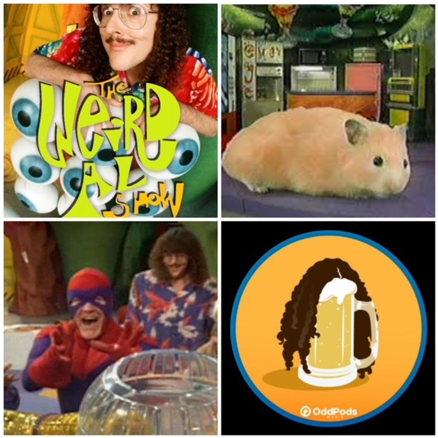 Episode 55/56: The Weird Al Show Theme & Harvey the Wonder Hamster ft. Sci-Fi Hamster Wheel & MORE! Image