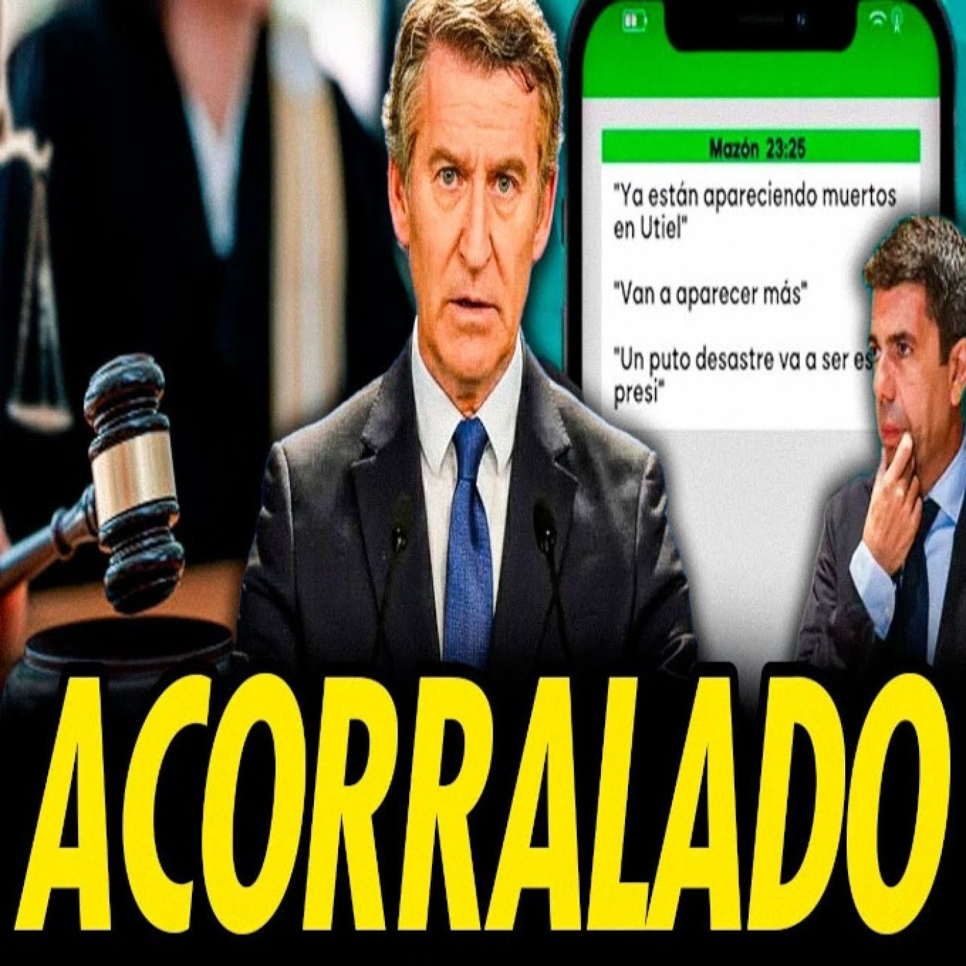 LA JUEZA DE LA DANA EXIGE LOS MENSAJES DE FEIJÓO Y SE CAE EL RELATO DEL PP episode artwork