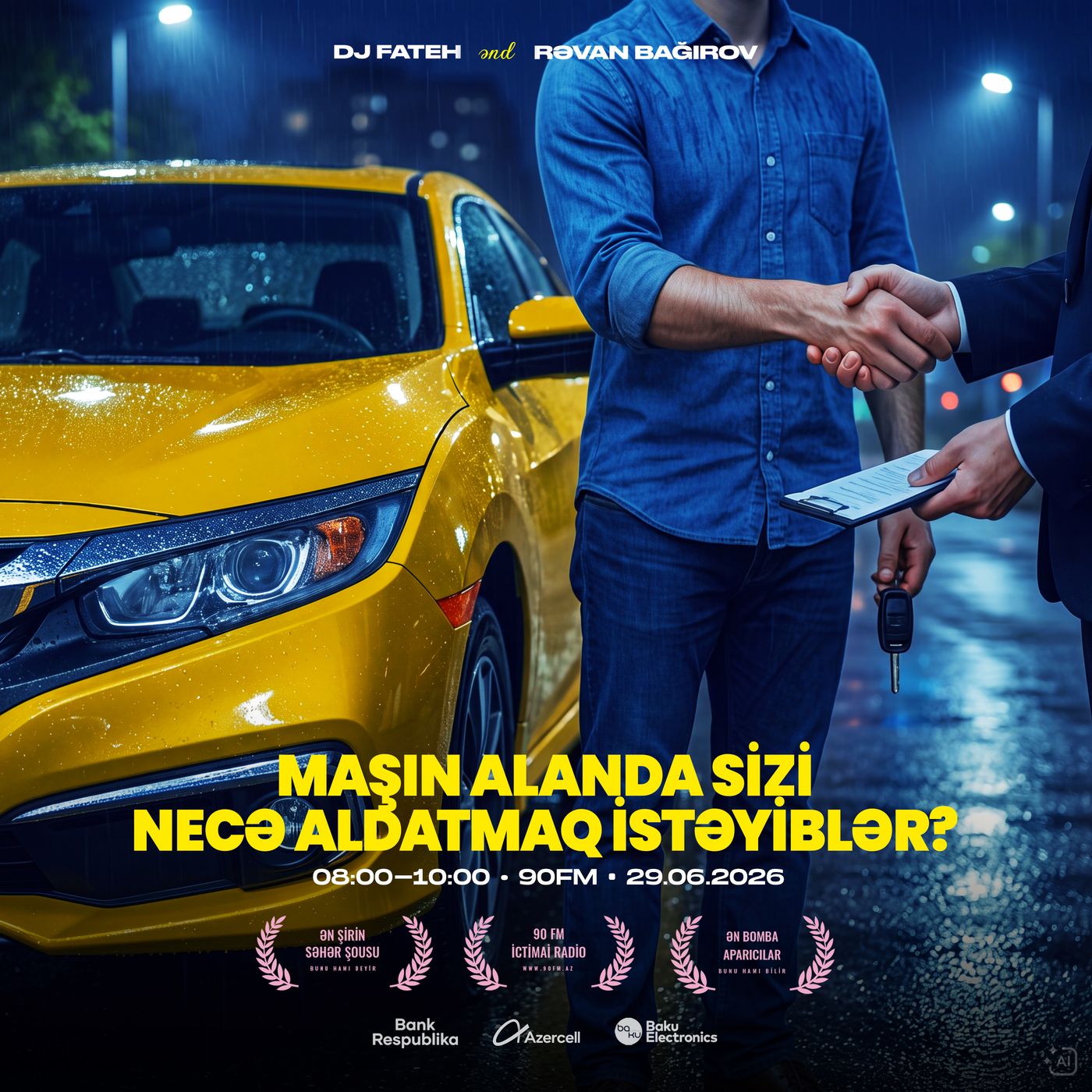 Maşın alanda sizi necə aldatmaq istəyiblər? 29.06.2026