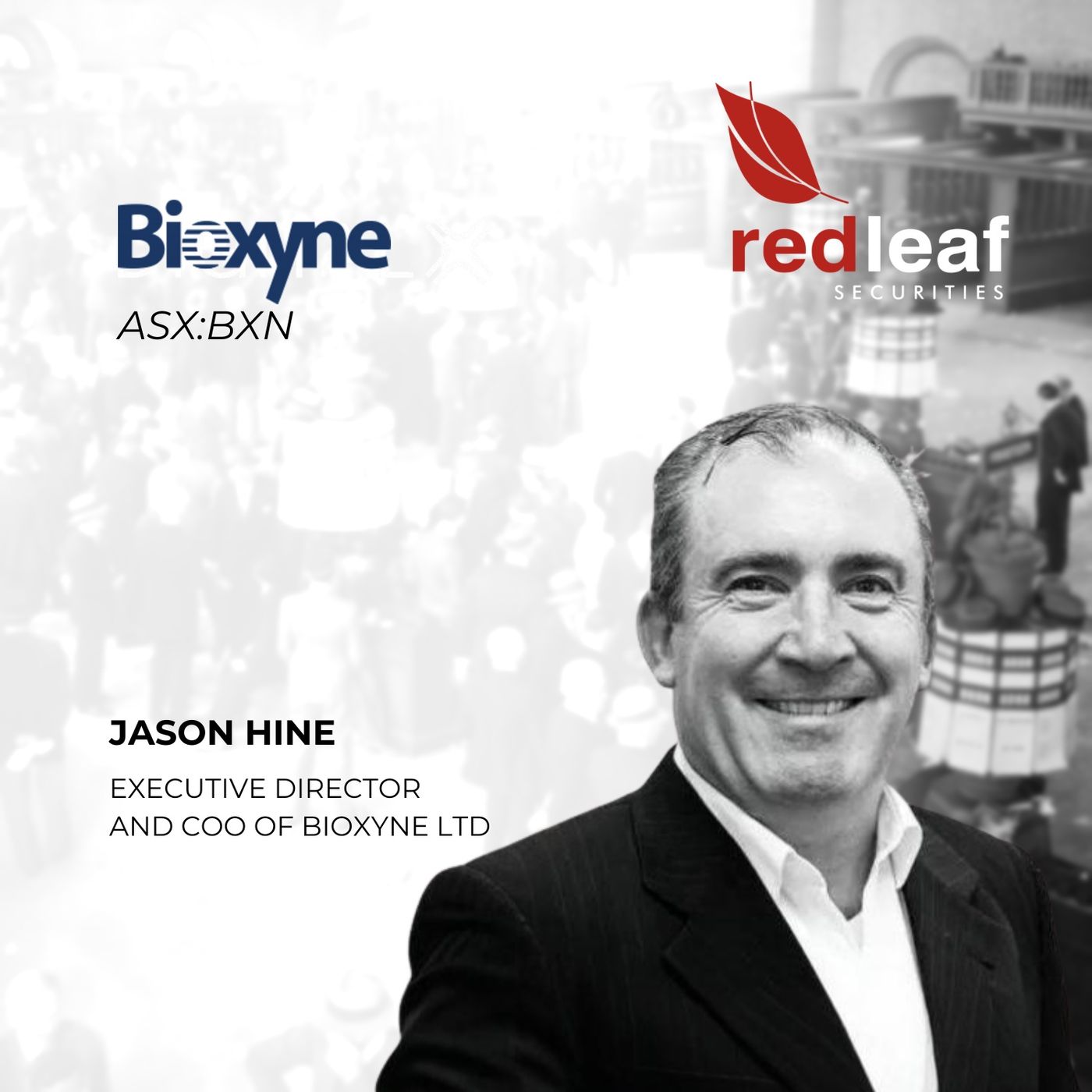 Red Leaf with Bioxyne Ltd (BXN) Executive Director & COO Jason Hine episode artwork