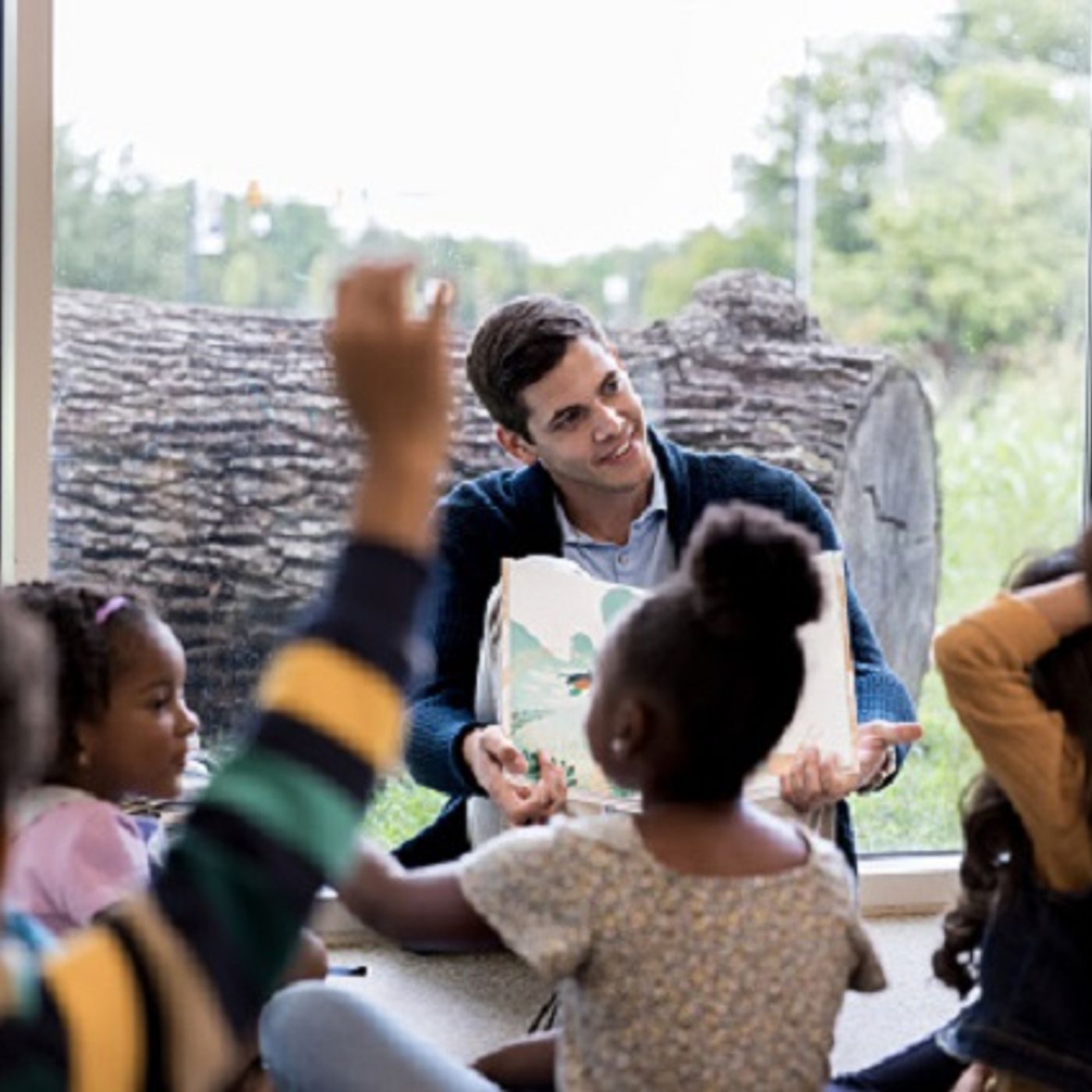 (Smile File) A Group of Men Volunteer Their Time to Read To-and Connect With-Students episode artwork