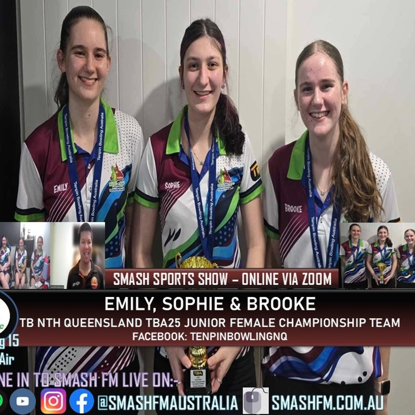 SSS15THYR: Tenpin Bowling NQ TBA25 Junior Female Championship Interviews 020625