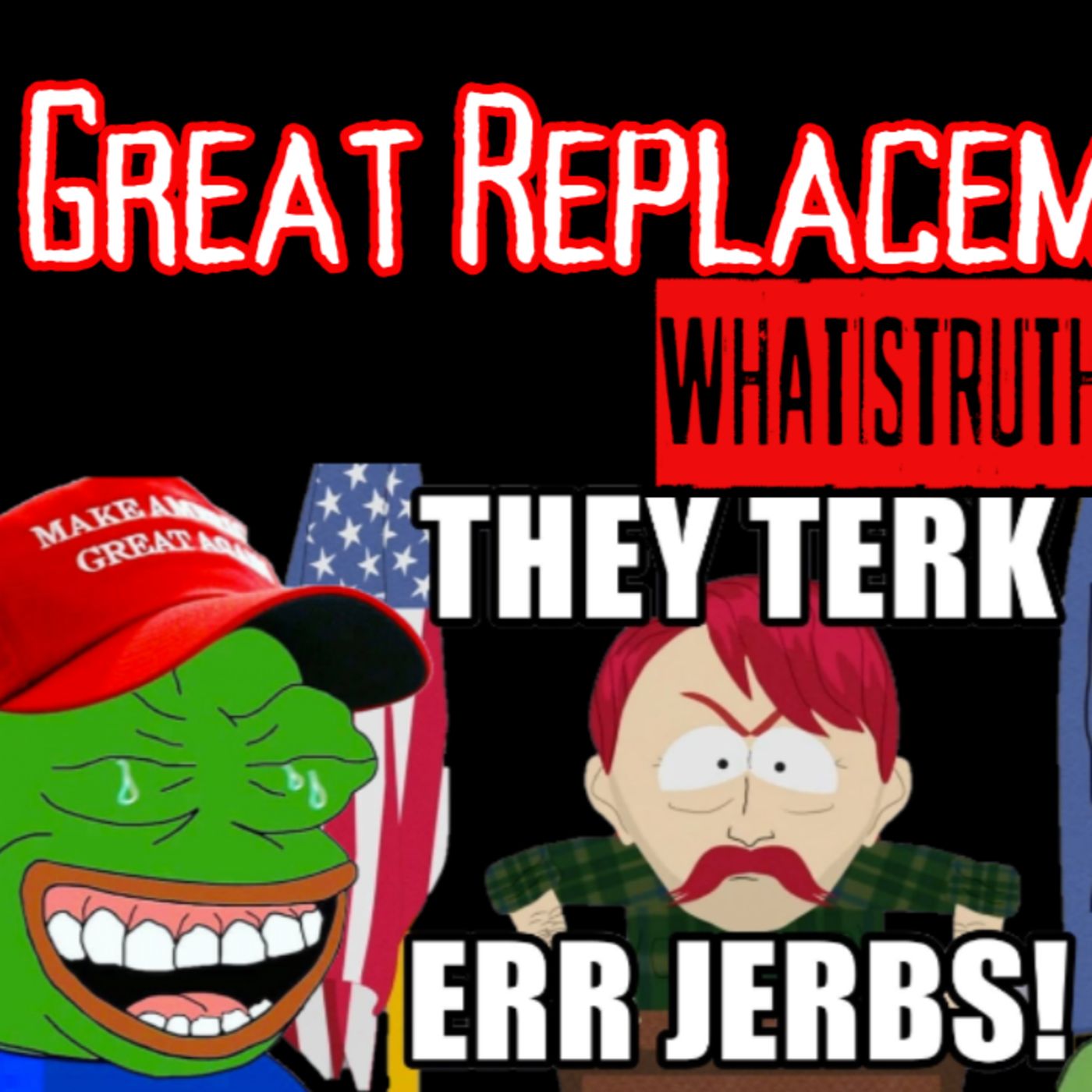 #167 The Great Replacement Theory | Marcus Cage + Chris / Political Matrix episode artwork