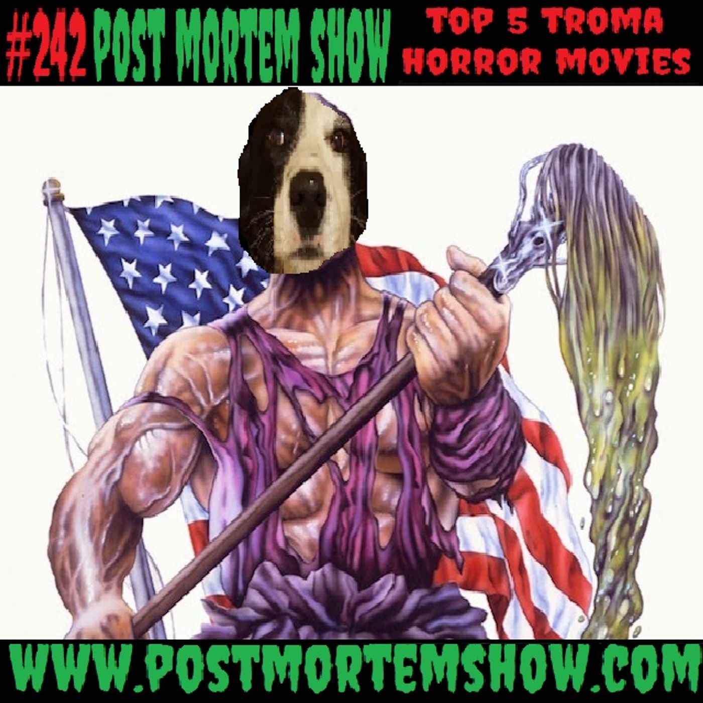 e242 - Neon Biff Tyson (Top 5 Troma Movies) episode artwork