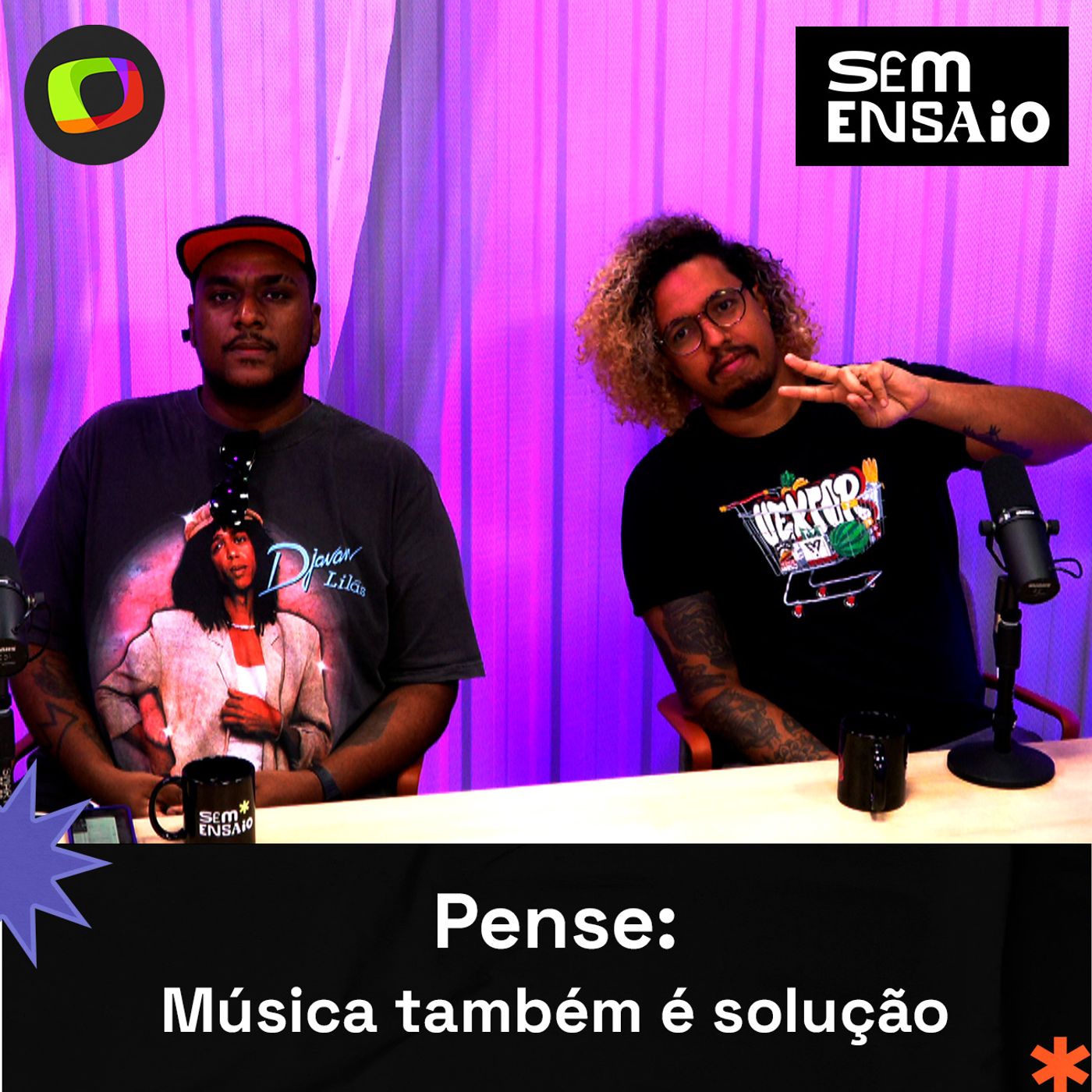 #19: Pense e faça! Banda Pense fala sobre como a música também pode dar "soluções" episode artwork