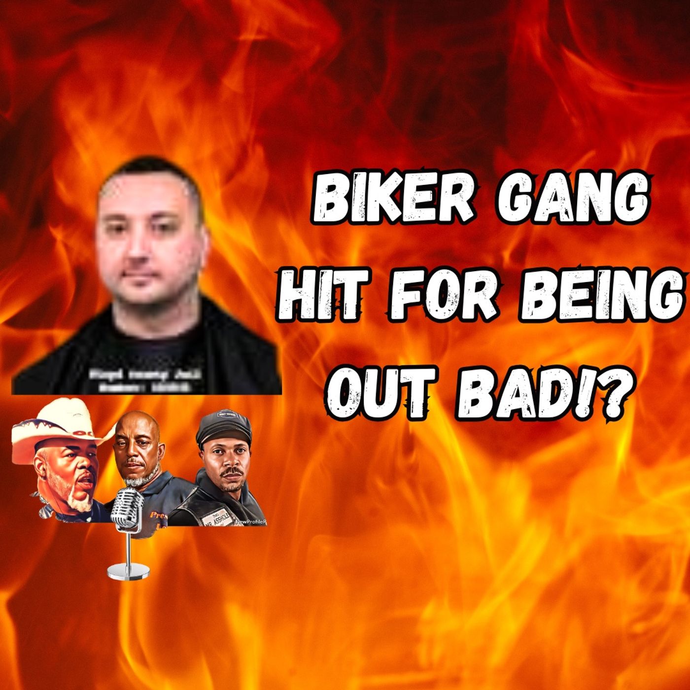 Biker Gang Hit for Being Out Bad