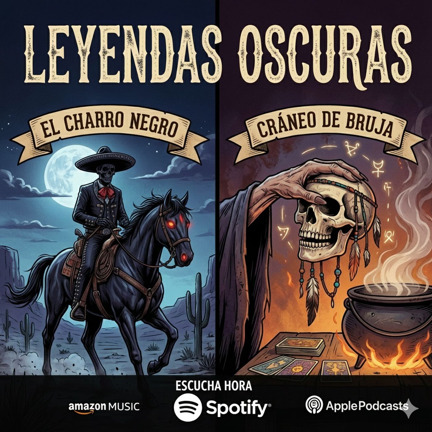 HORROR CAST: CRANEO DE BRUJA - EL CHARRO NEGRO episode artwork