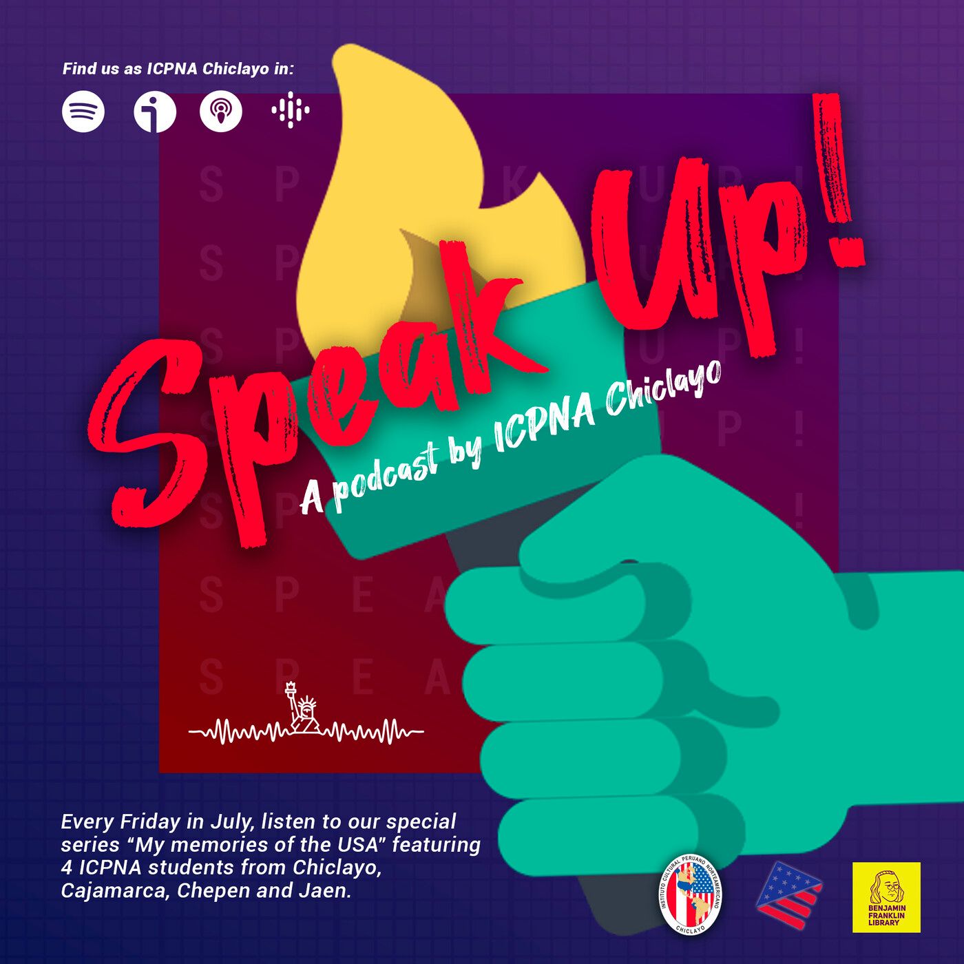 Speak Up! podcast artwork