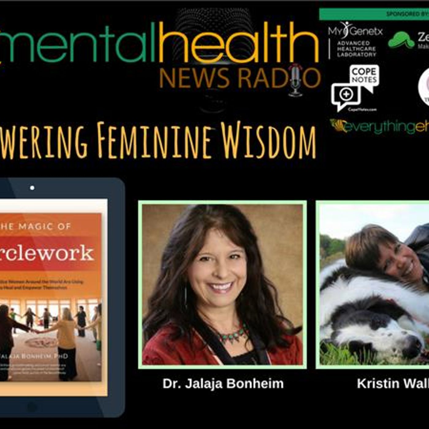 Mental Health News Radio - Empowering Feminine Wisdom with Dr. Jalaja Bonheim