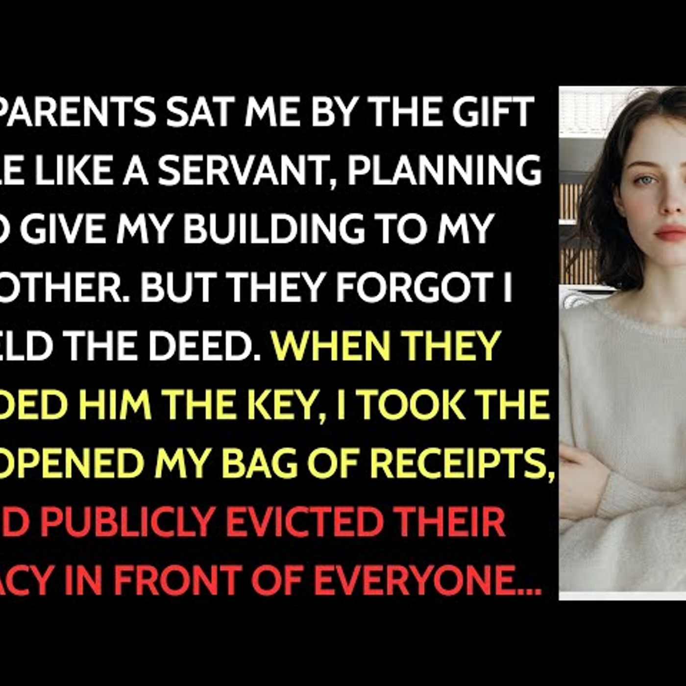 At The Family Party, My Parents Seated Me Next To The Gift Table Like A Servant – So I...