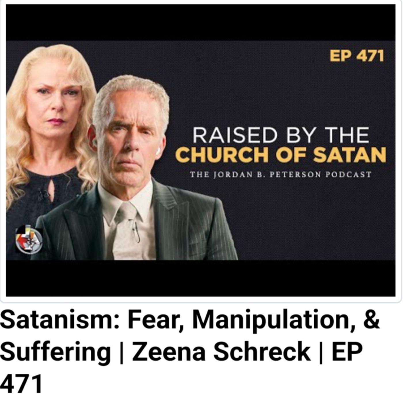 Satanism: Fear, Manipulation, & Suffering | Zeena Schreck | EP 471 episode artwork