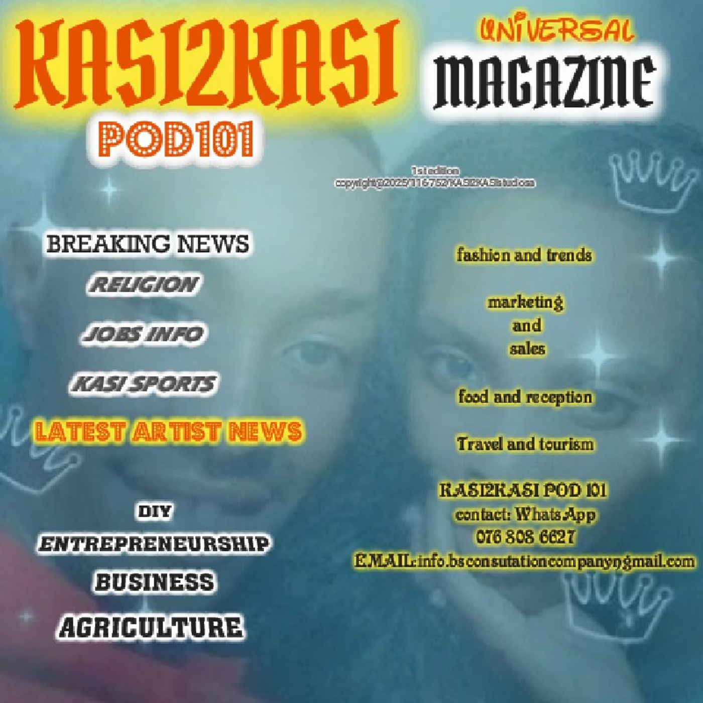 KASI2KASI POD 101 RADIO AND TELEVISION