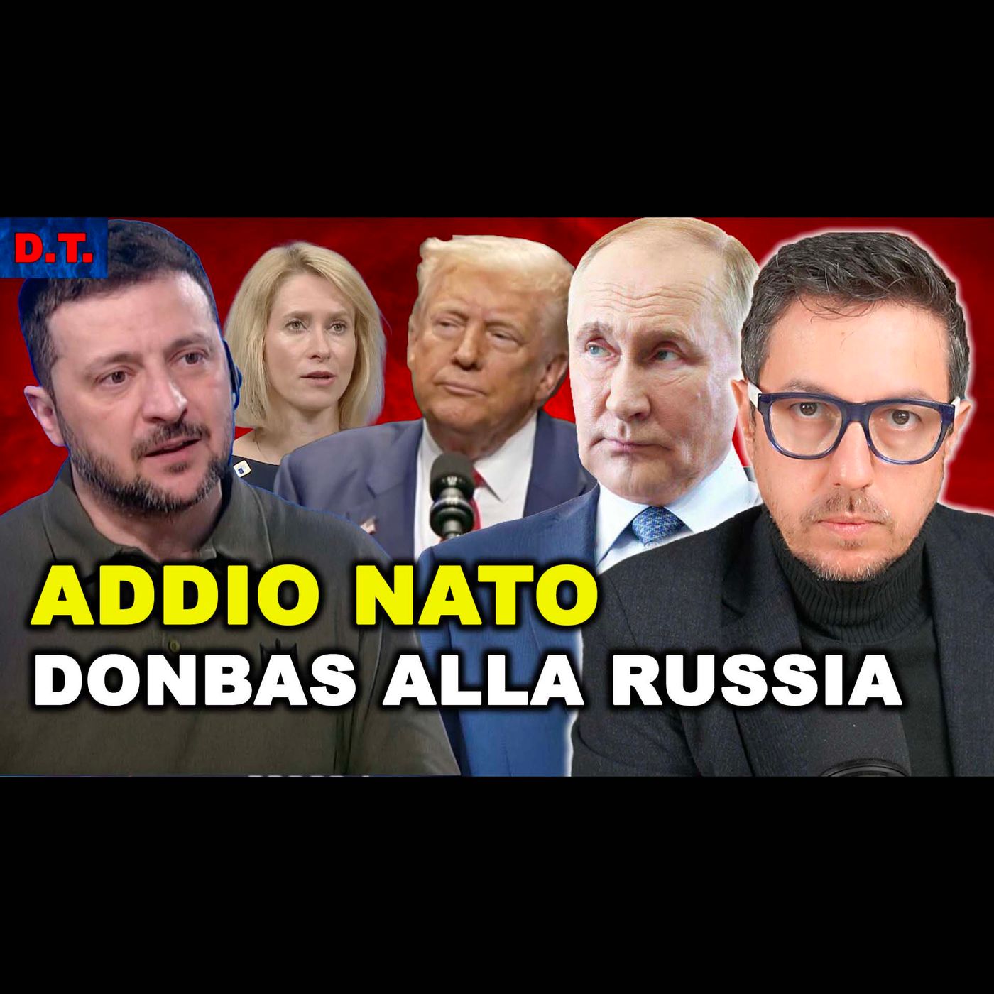 DONBAS E CRIMEA ALLA RUSSIA | ZELENSKY LA ACCETTA (FORSE) | EUROPA NEL PANICO