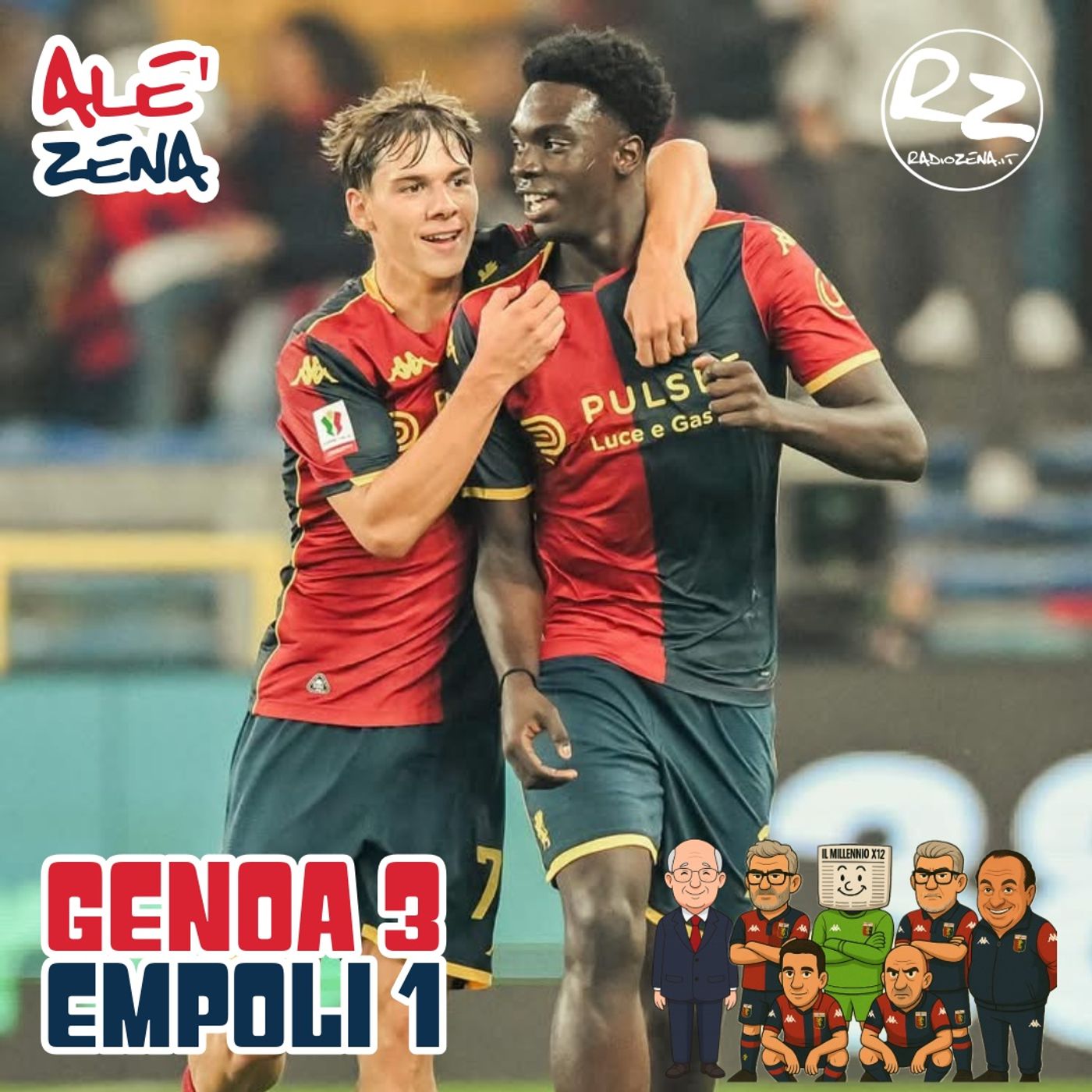 Genoa-Empoli 3-1 (ep #145)