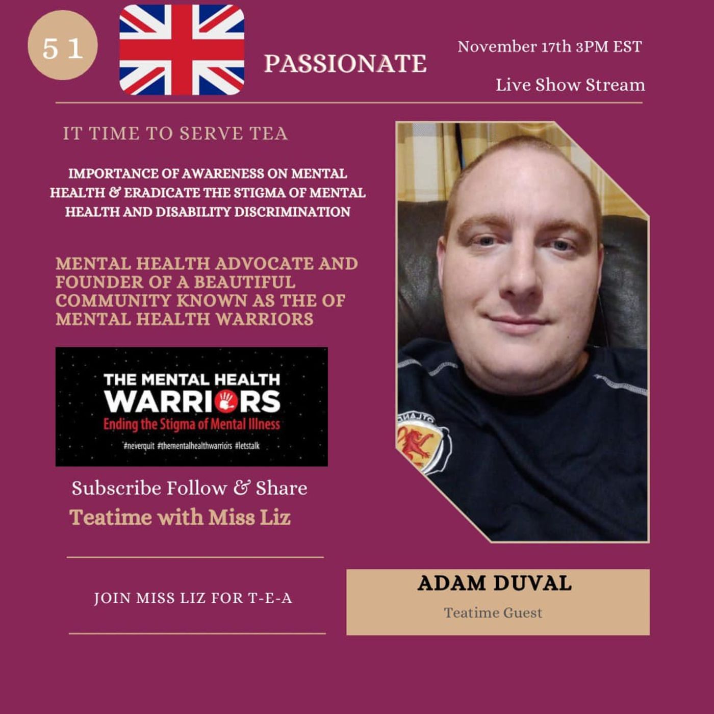 Teatime with Miss Liz