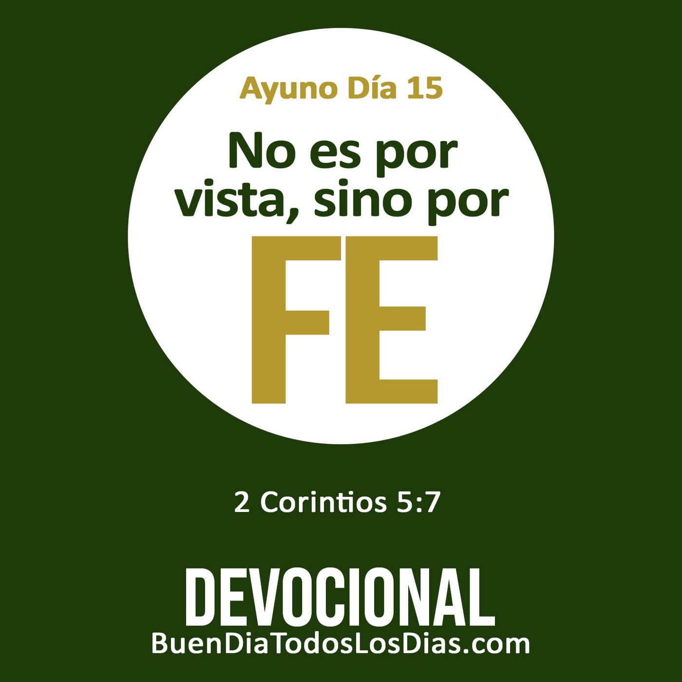Ayuno Día 15 – Vivimos por fe episode artwork